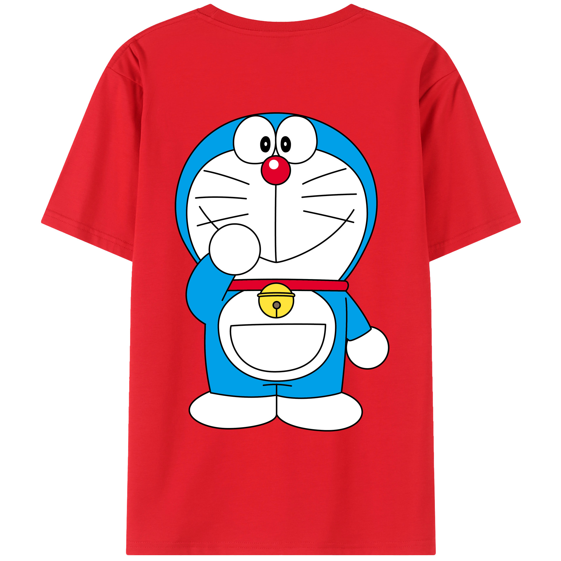 （画像用） ドラえもん Doraemon レディース半袖Tシャツ(バックプリント)