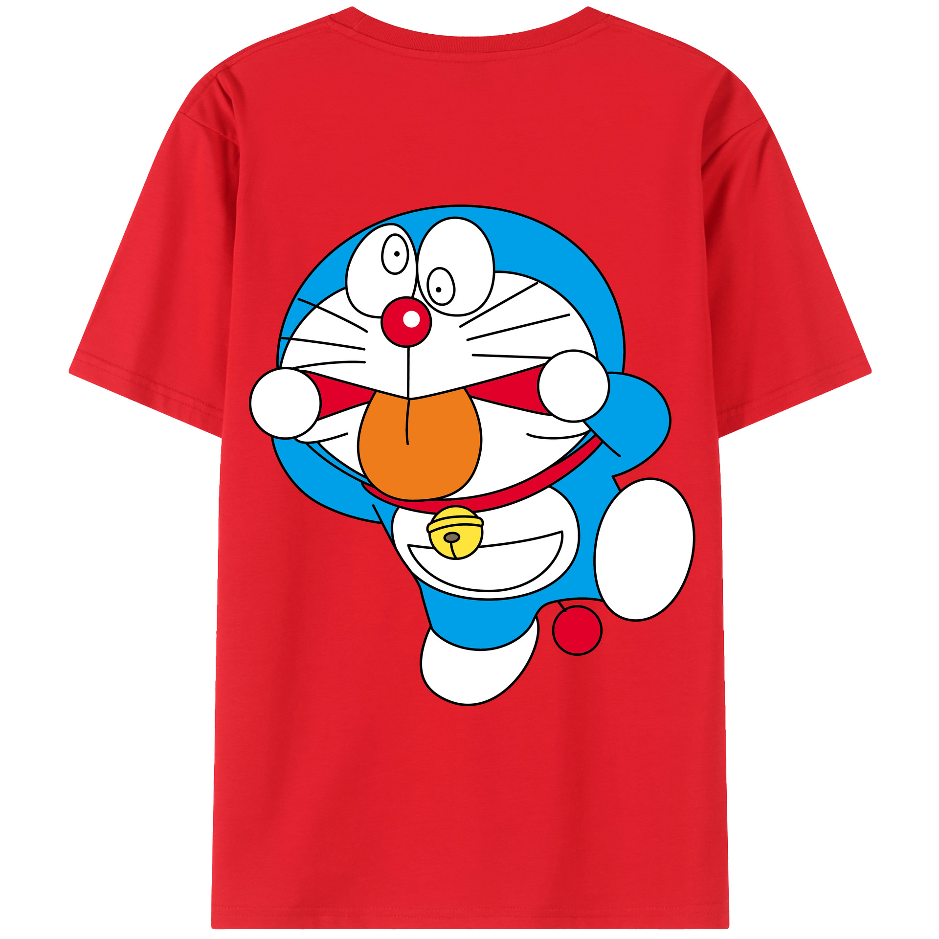 （画像用） ドラえもん Doraemon レディース半袖Tシャツ(バックプリント)