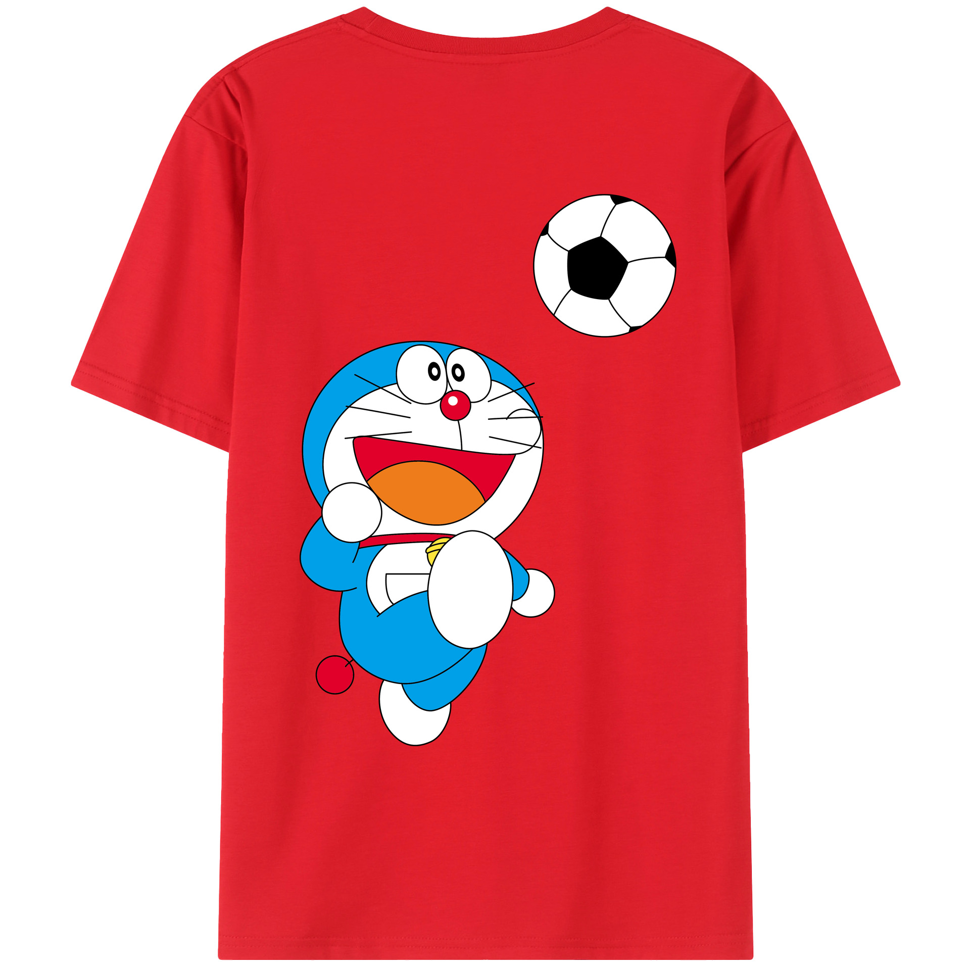 （画像用） ドラえもん Doraemon レディース半袖Tシャツ(バックプリント)