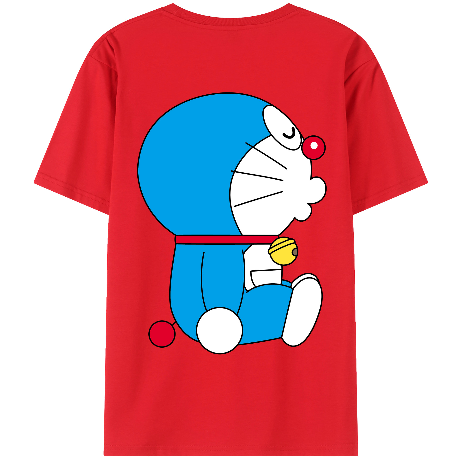 （画像用） ドラえもん Doraemon レディース半袖Tシャツ(バックプリント)