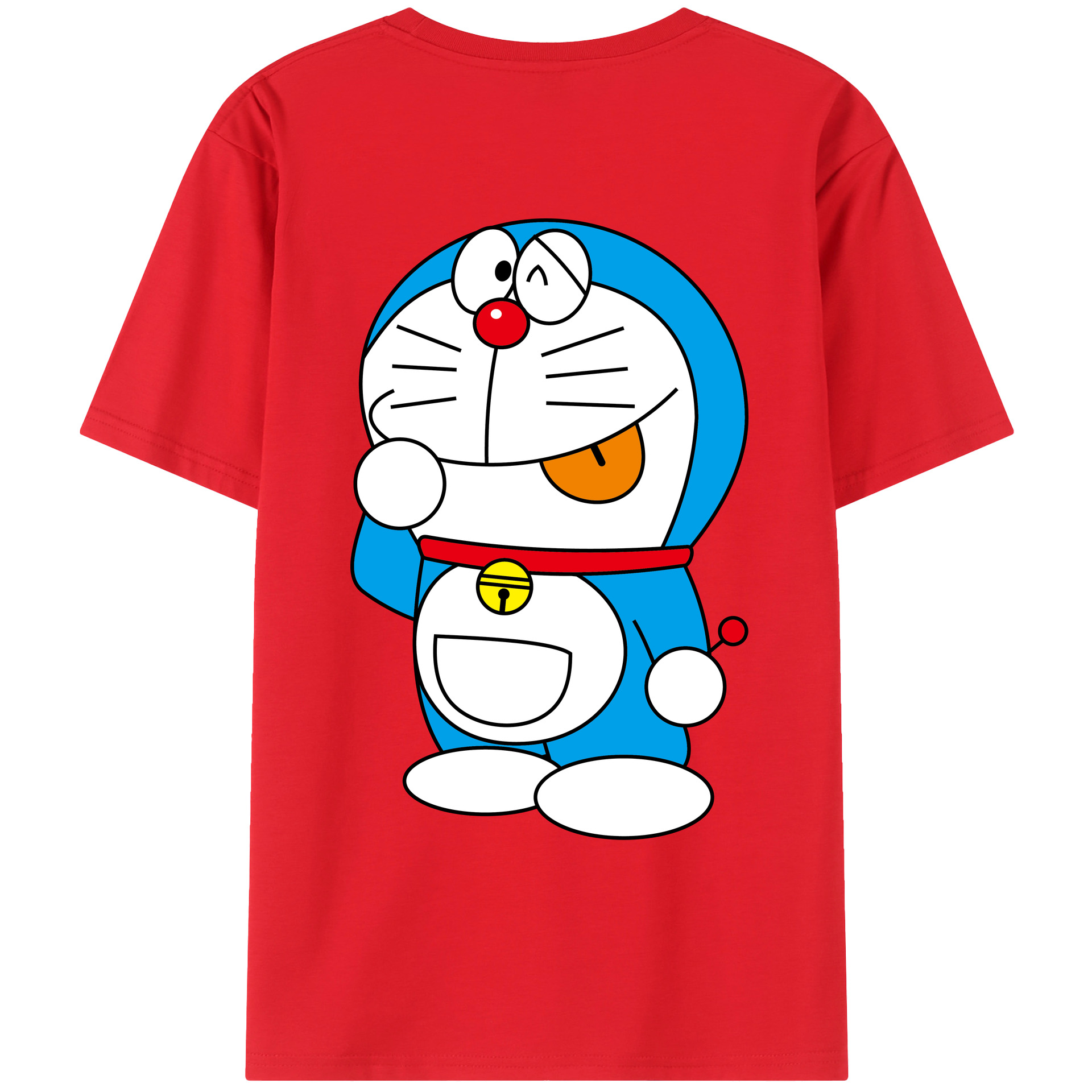 （画像用） ドラえもん Doraemon レディース半袖Tシャツ(バックプリント)