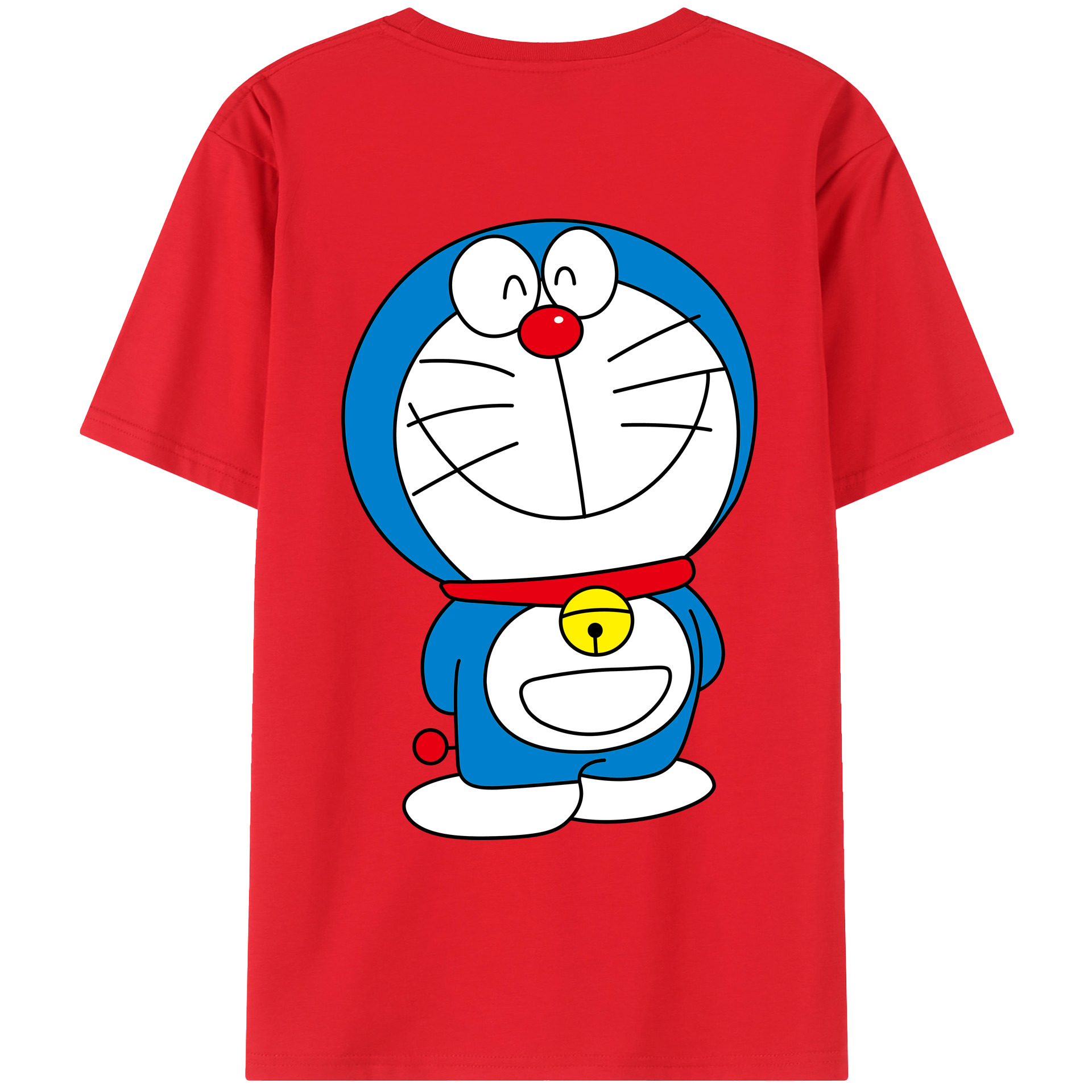 （画像用） ドラえもん Doraemon レディース半袖Tシャツ(バックプリント)