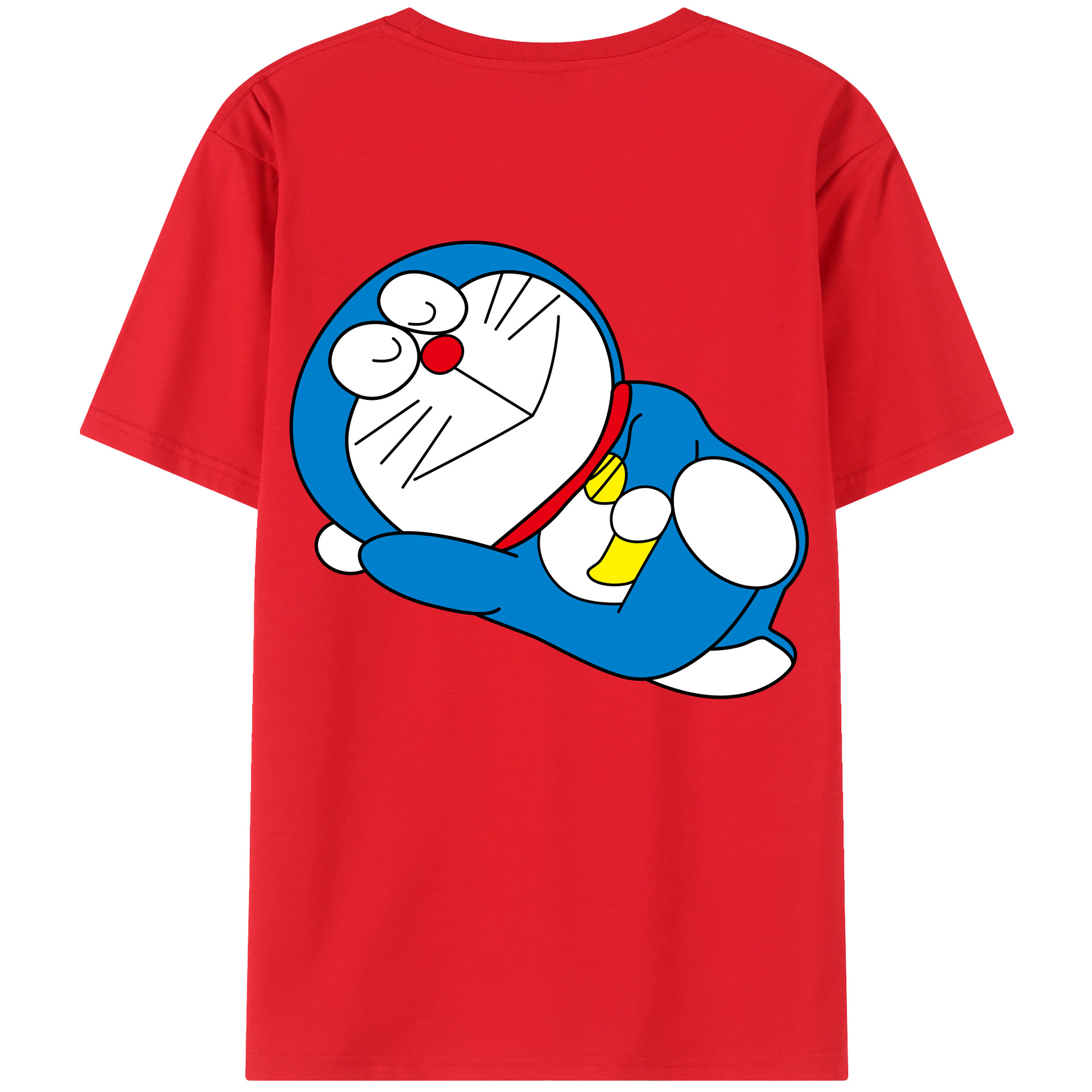 （画像用） ドラえもん Doraemon レディース半袖Tシャツ(バックプリント)