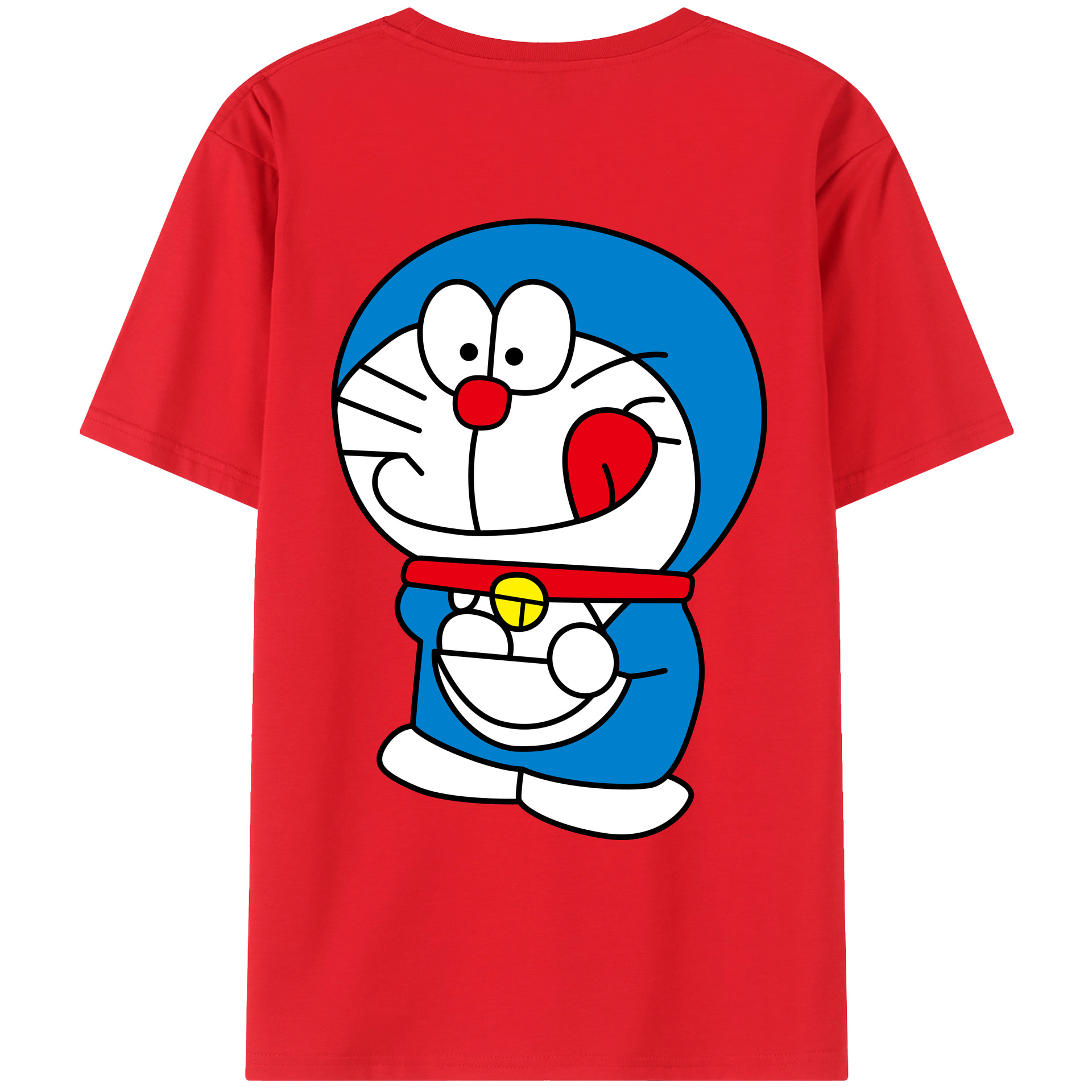（画像用） ドラえもん Doraemon レディース半袖Tシャツ(バックプリント)