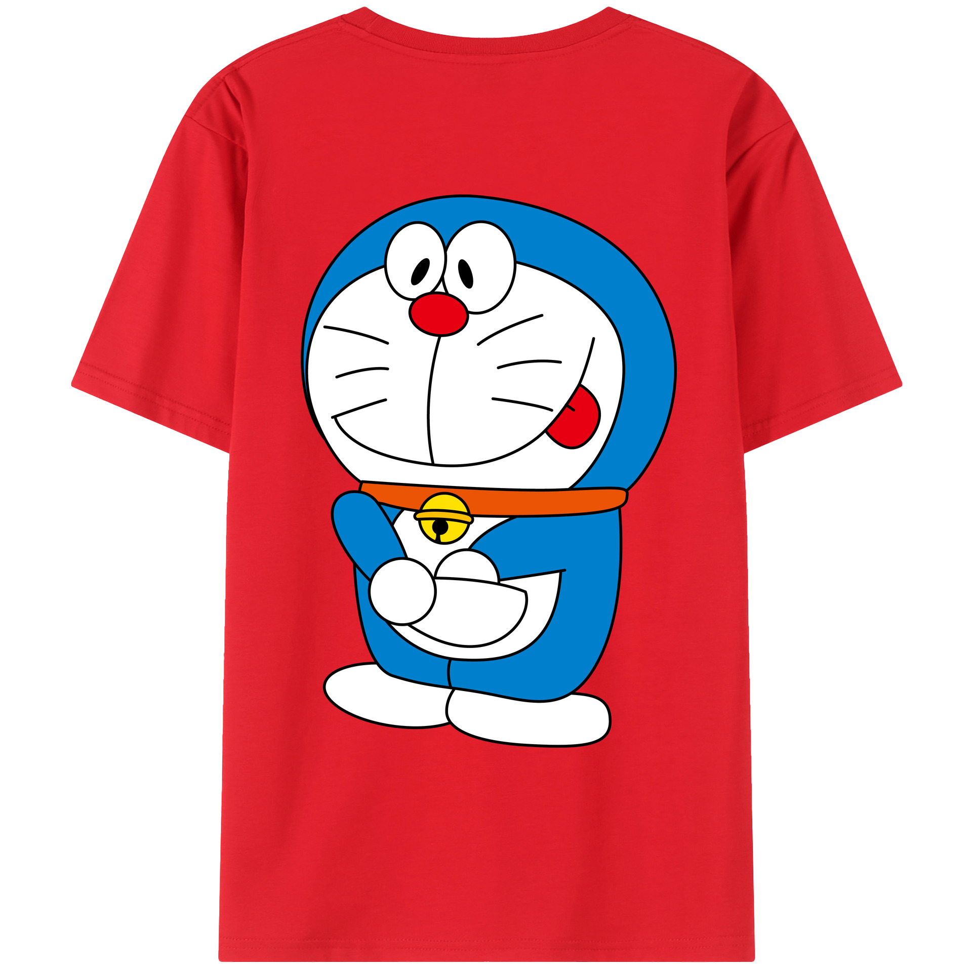 （画像用） ドラえもん Doraemon レディース半袖Tシャツ(バックプリント)