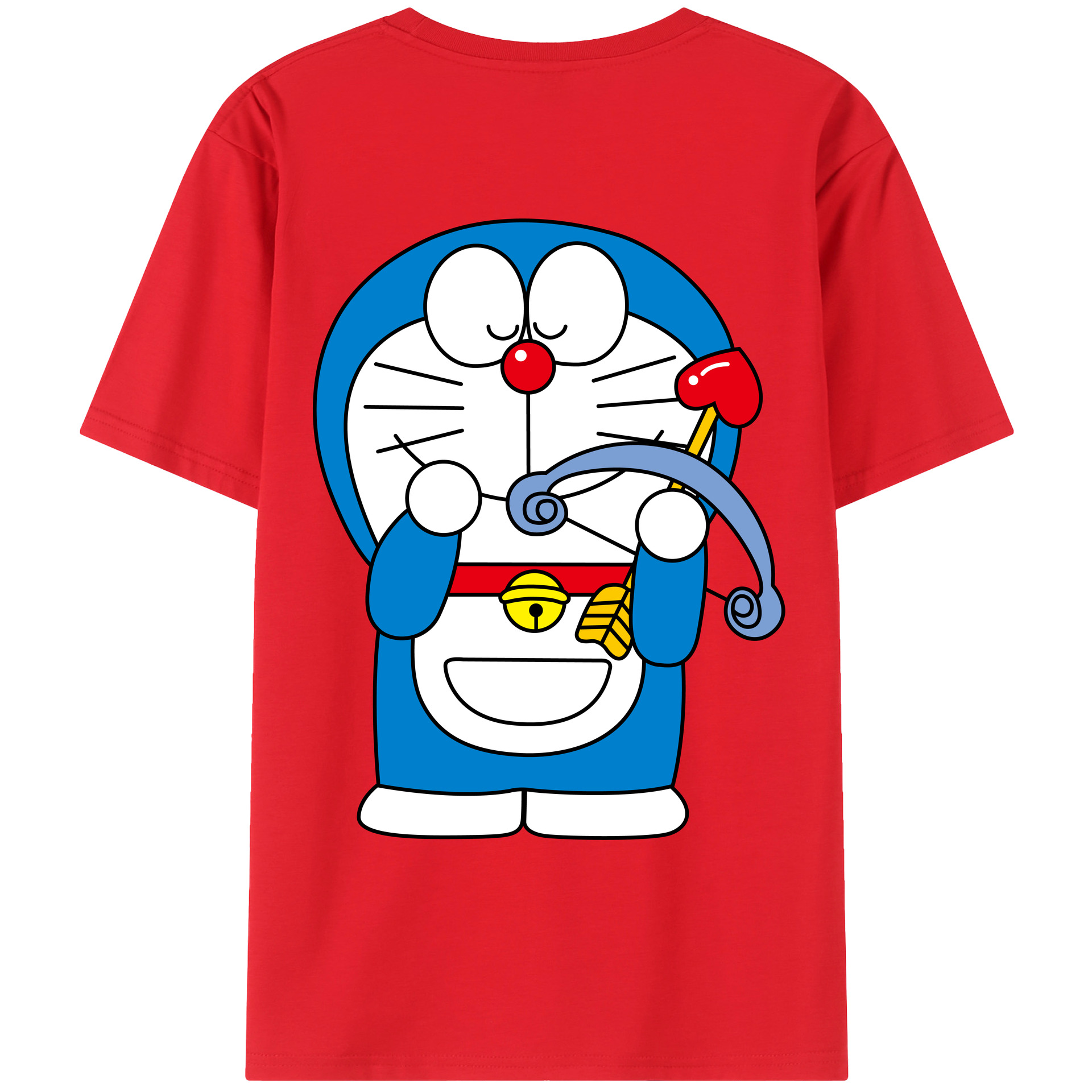 （画像用） ドラえもん Doraemon レディース半袖Tシャツ(バックプリント)