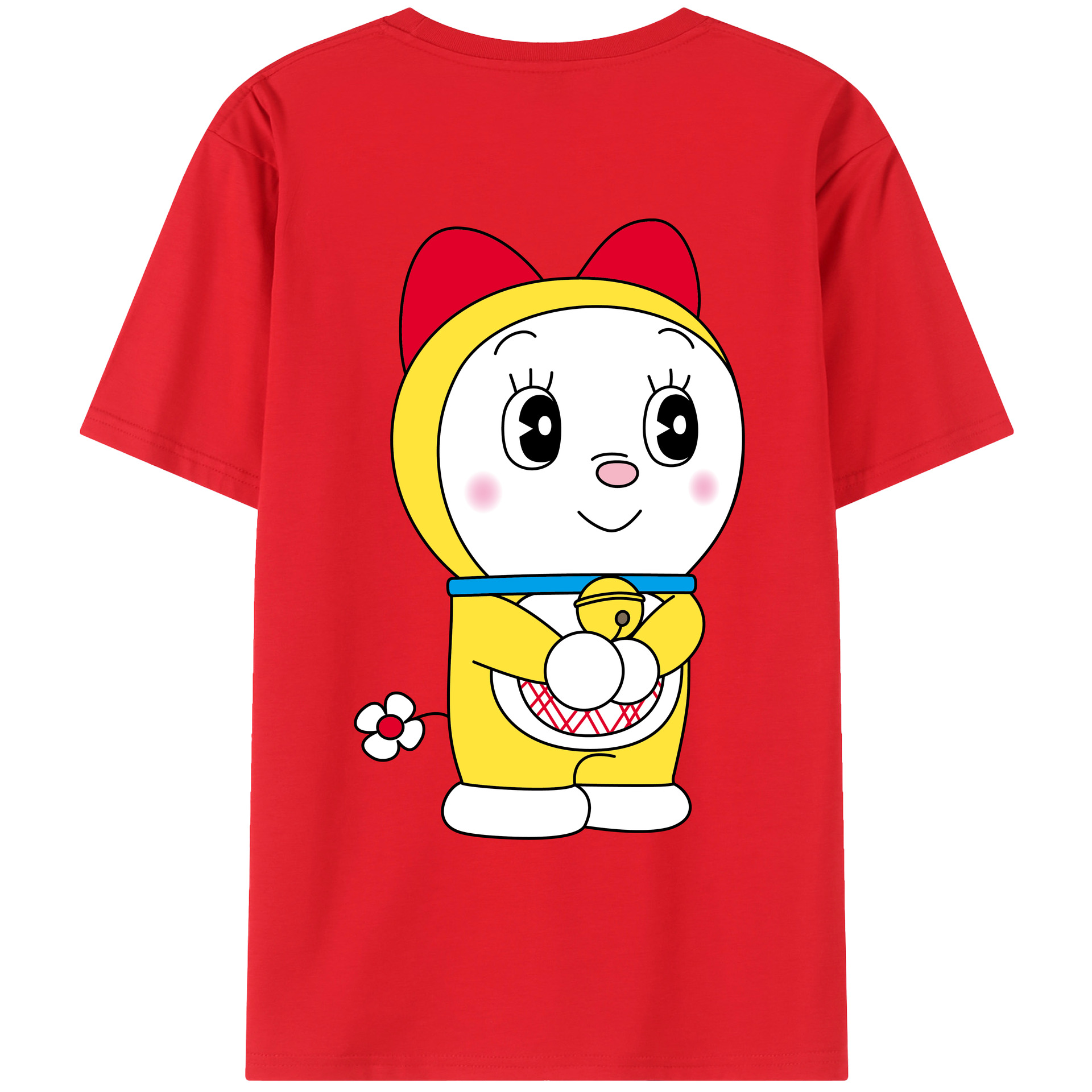 （画像用） ドラえもん ドラミ Doraemon Dorami レディース半袖Tシャツ(バックプリント)