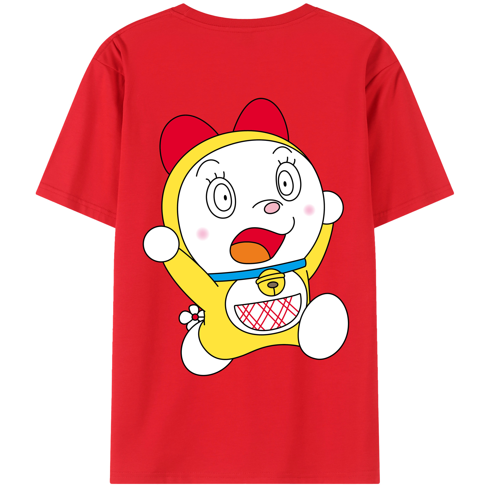 （画像用） ドラえもん ドラミ Doraemon Dorami レディース半袖Tシャツ(バックプリント)