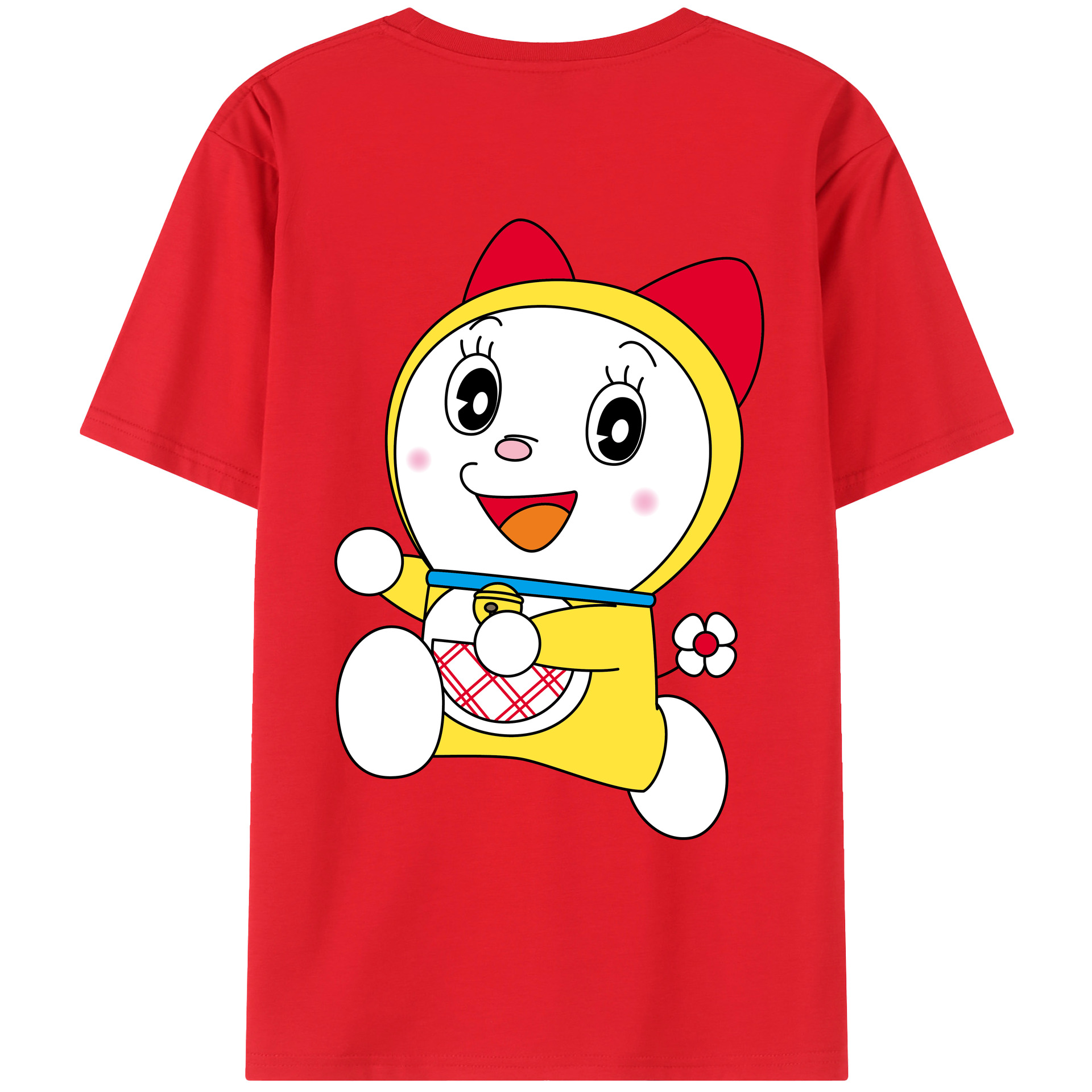 （画像用） ドラえもん ドラミ Doraemon Dorami レディース半袖Tシャツ(バックプリント)