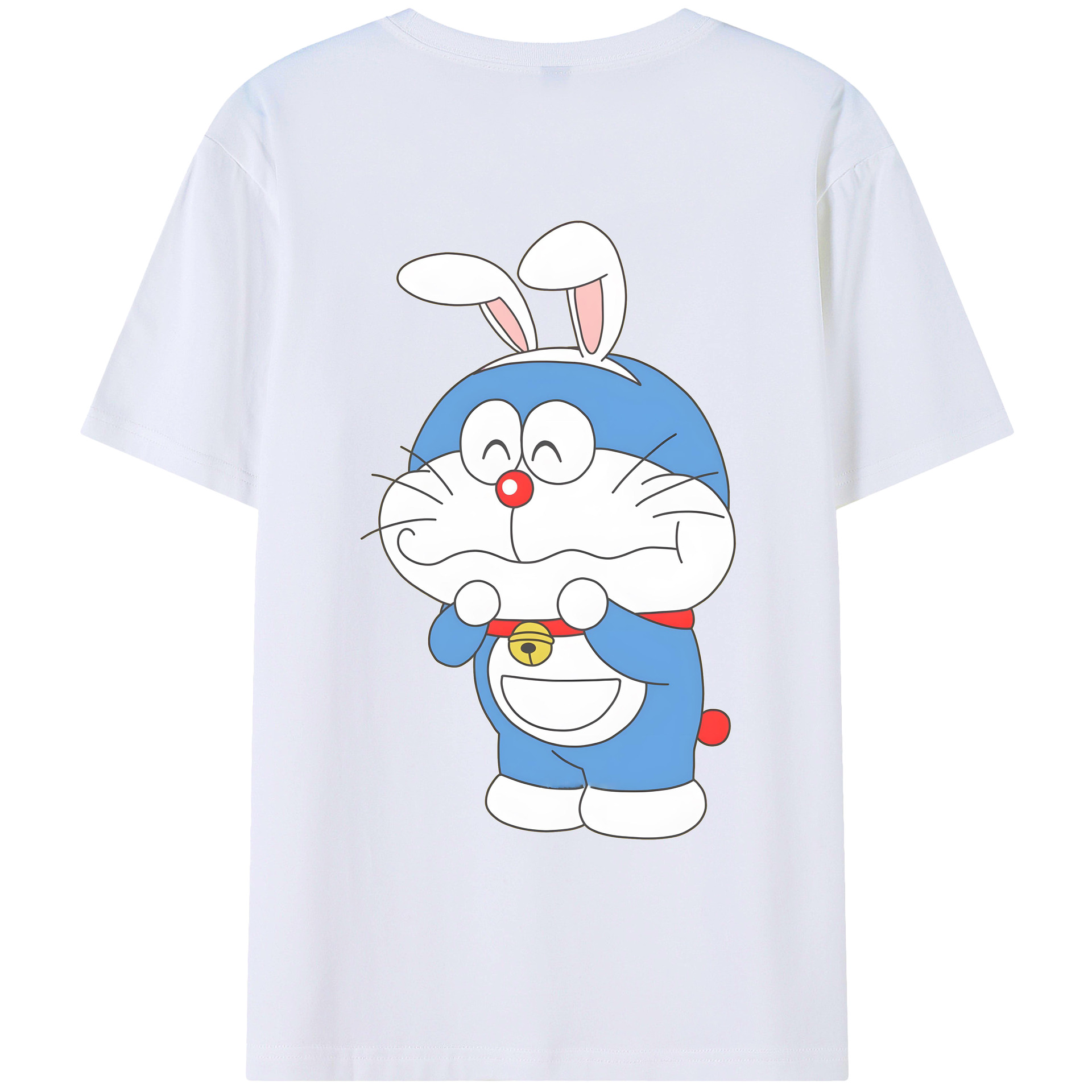 （画像用） ドラえもん Doraemon レディース半袖Tシャツ(バックプリント)