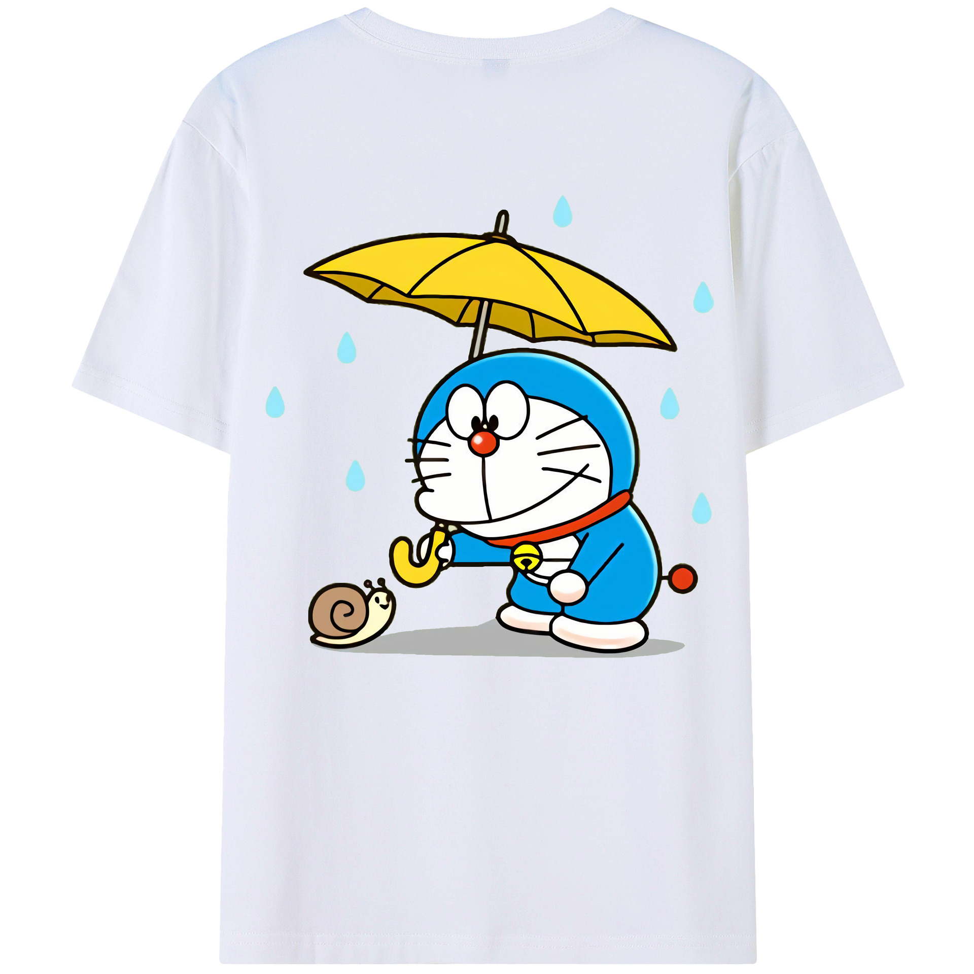 （画像用） ドラえもん Doraemon レディース半袖Tシャツ(バックプリント)