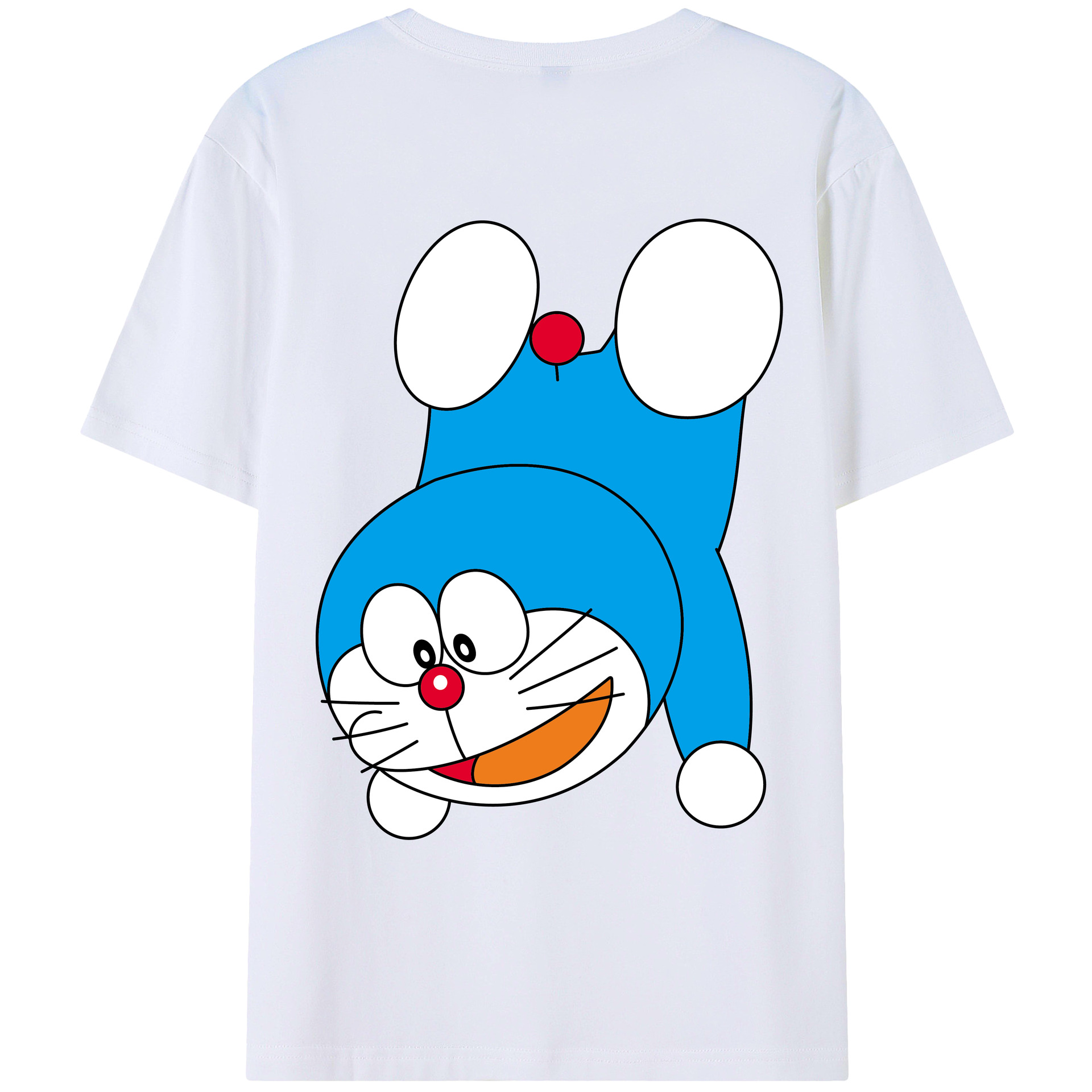 （画像用） ドラえもん Doraemon レディース半袖Tシャツ(バックプリント)