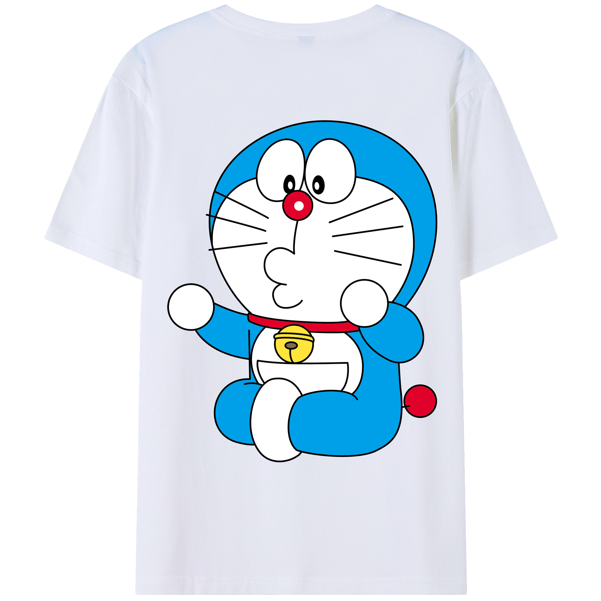 （画像用） ドラえもん Doraemon レディース半袖Tシャツ(バックプリント)