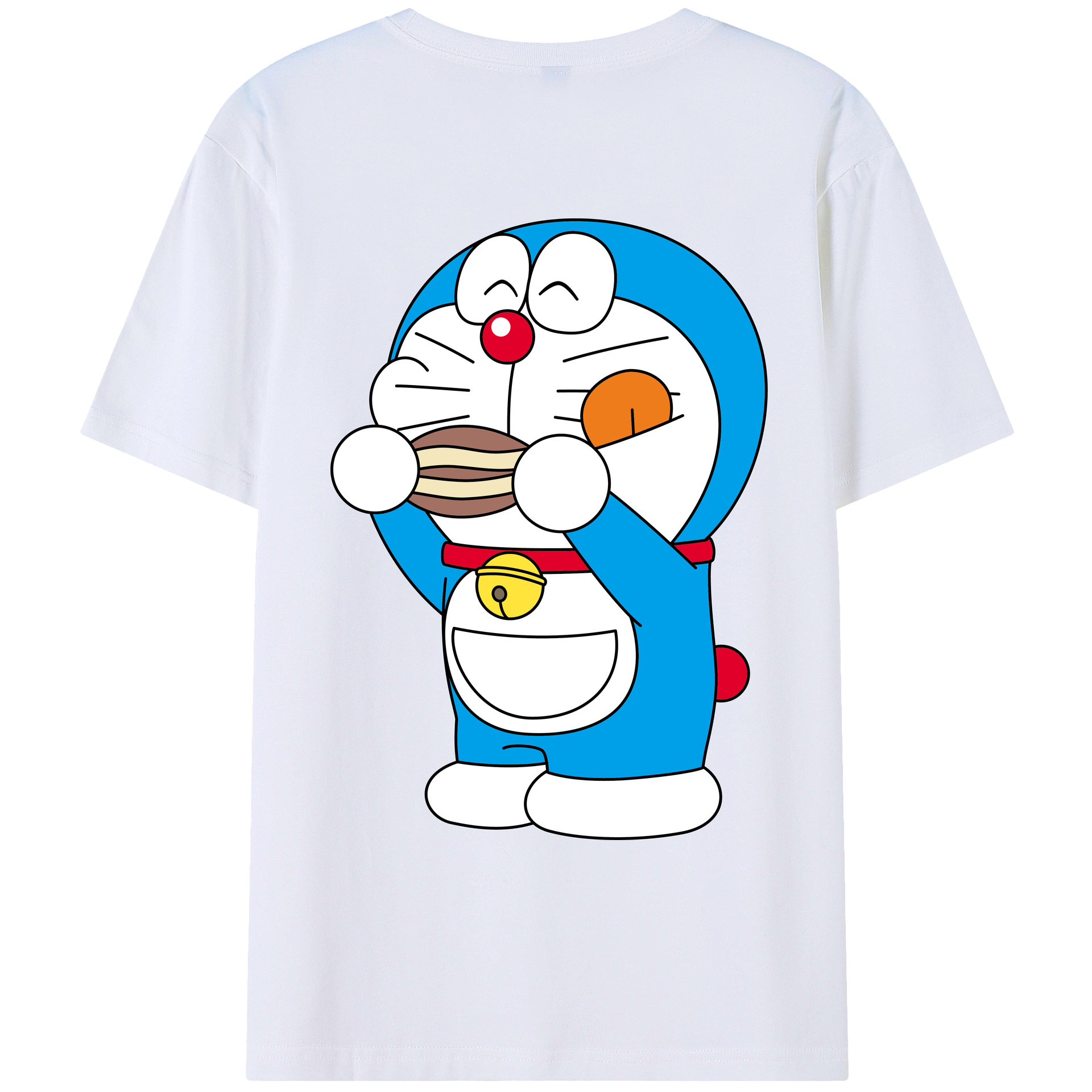 （画像用） ドラえもん Doraemon レディース半袖Tシャツ(バックプリント)