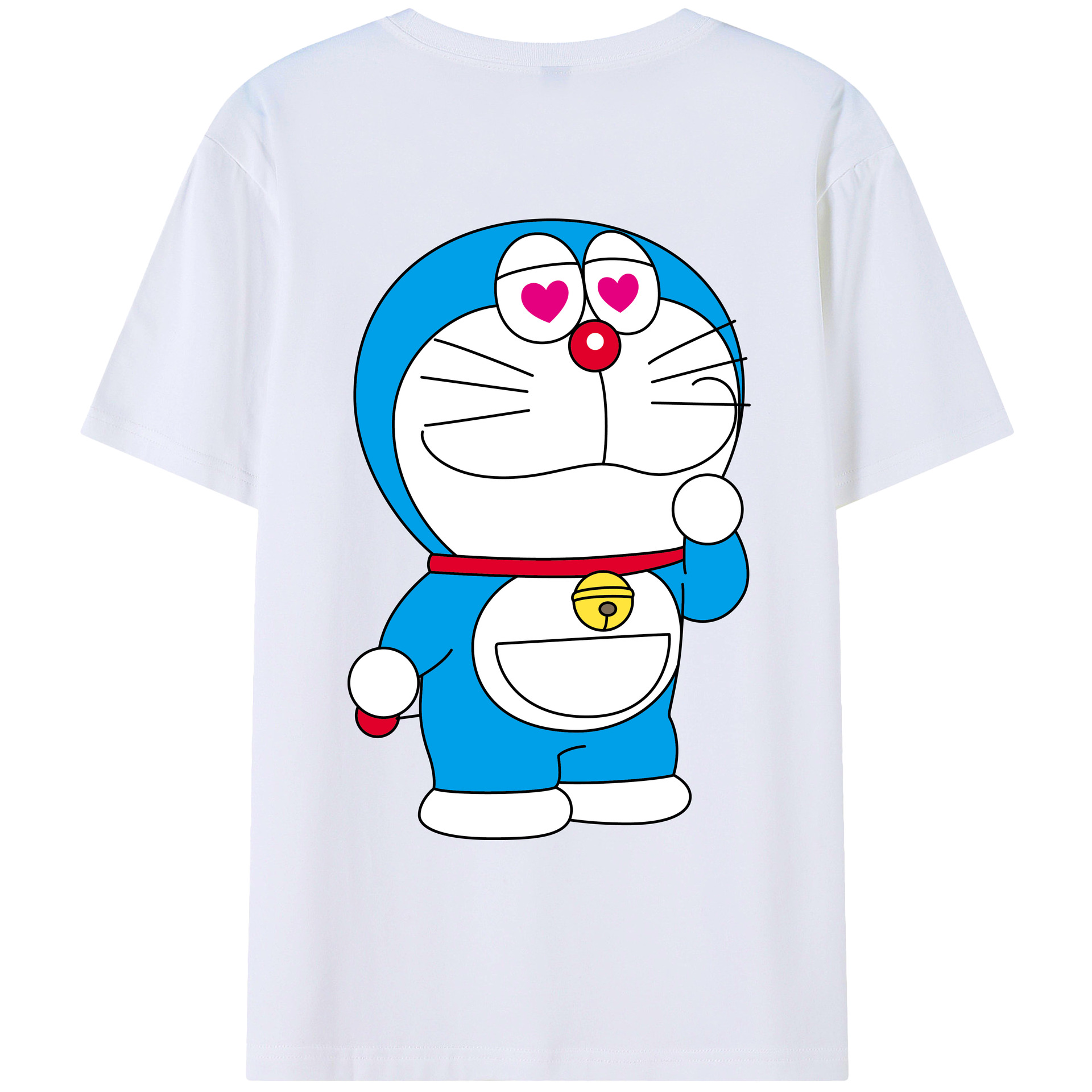 （画像用） ドラえもん Doraemon レディース半袖Tシャツ(バックプリント)