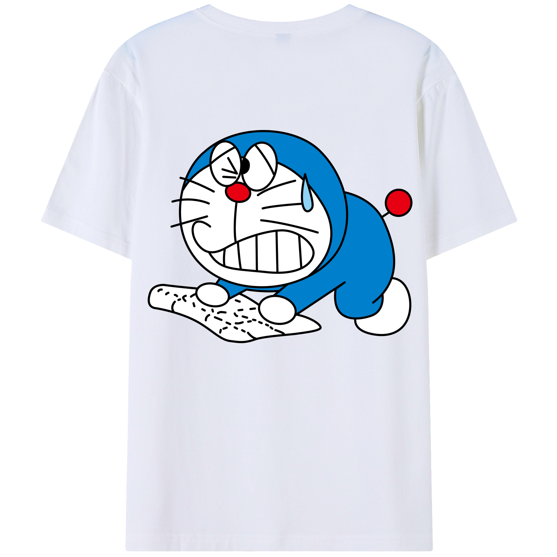 （画像用） ドラえもん Doraemon レディース半袖Tシャツ(バックプリント)