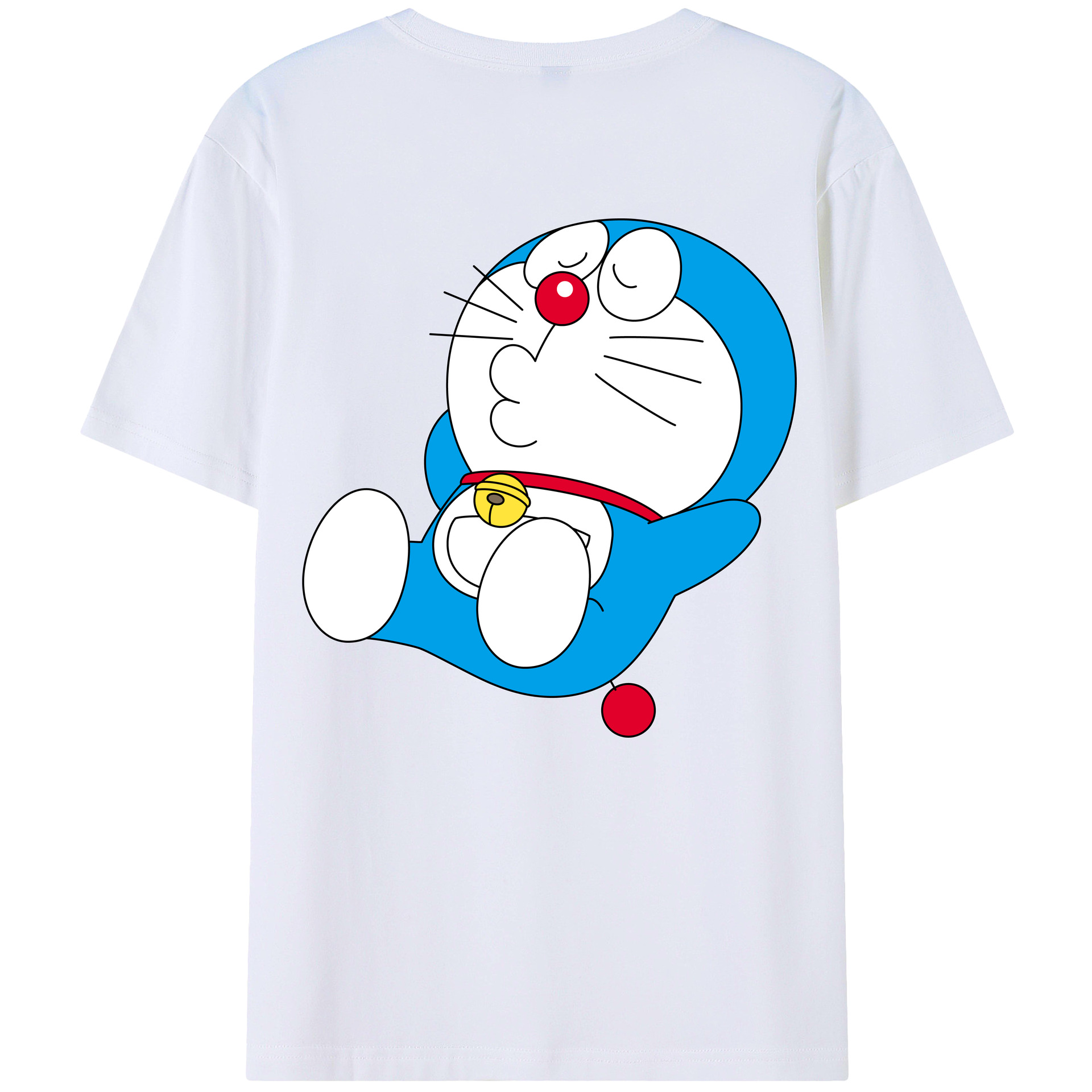 （画像用） ドラえもん Doraemon レディース半袖Tシャツ(バックプリント)
