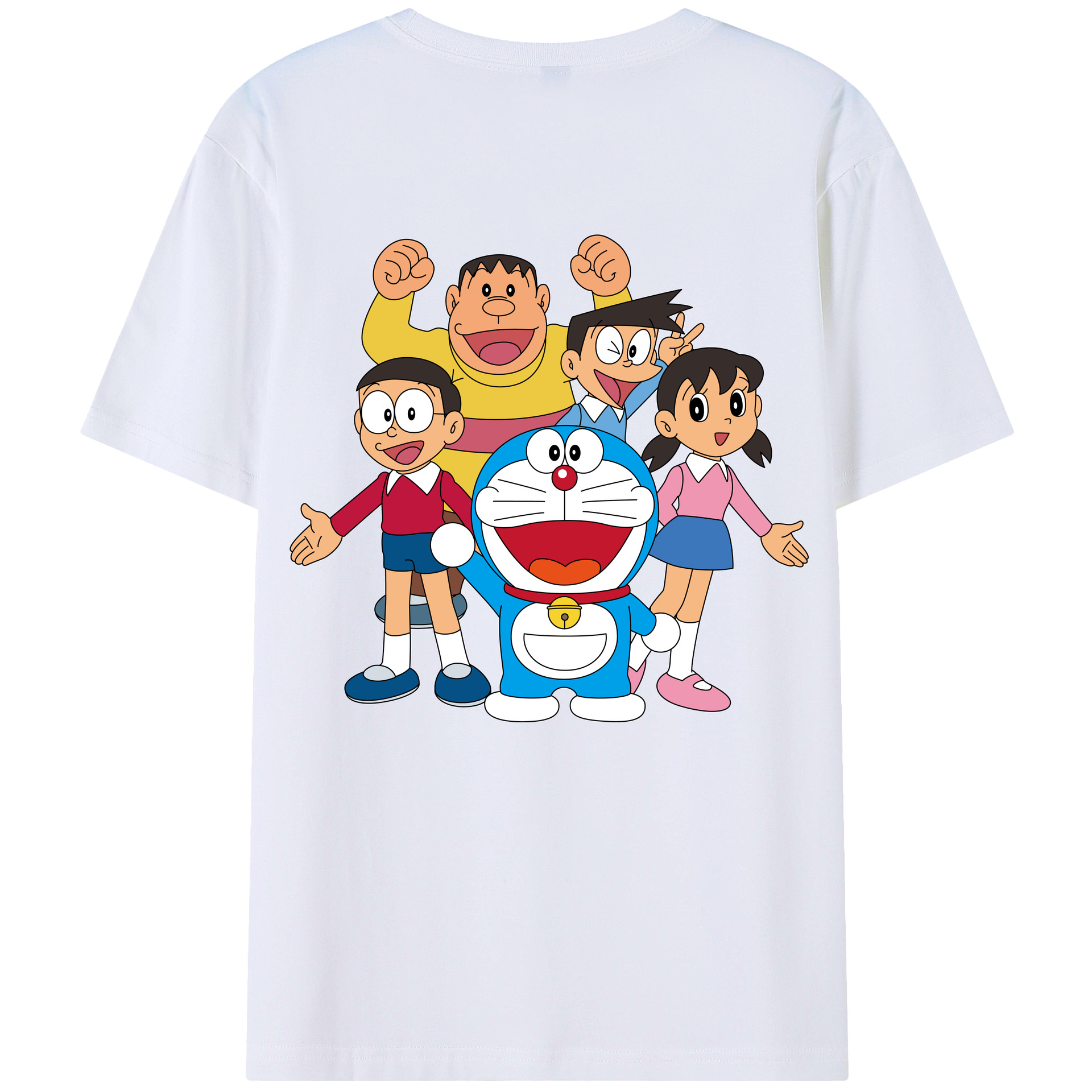 （画像用） ドラえもん 骨川 スネ夫 Doraemon Honekawa Suneo レディース半袖Tシャツ(バックプリント)