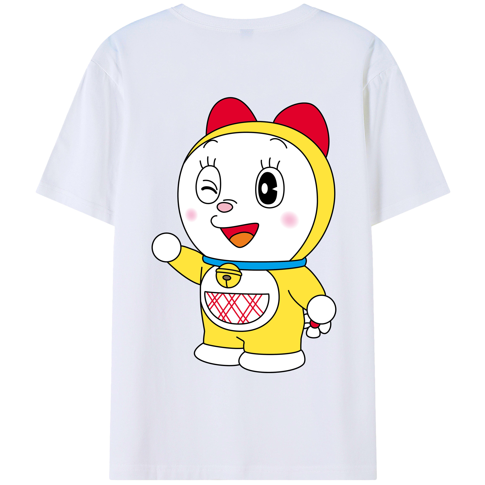 （画像用） ドラえもん ドラミ Doraemon Dorami レディース半袖Tシャツ(バックプリント)