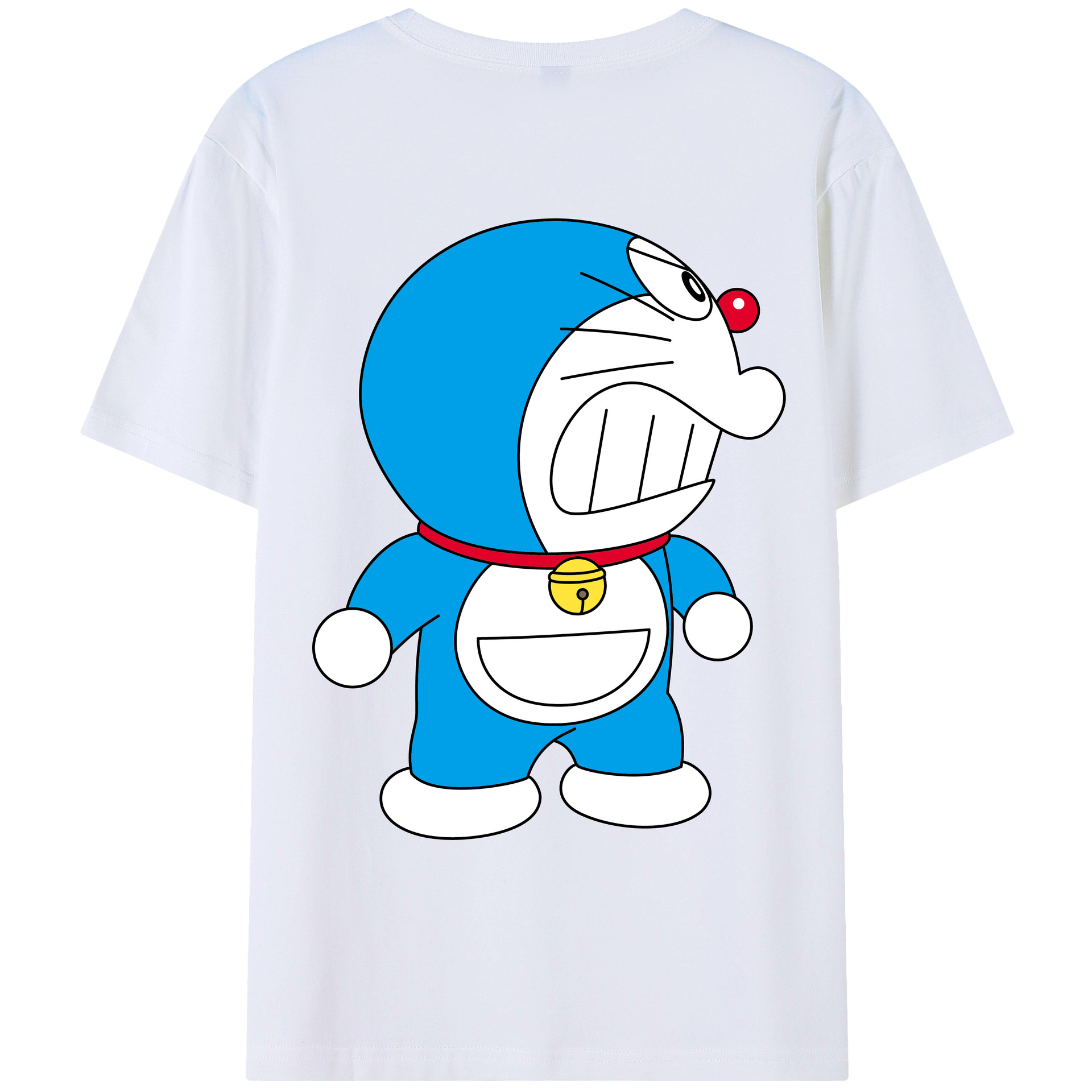 （画像用） ドラえもん Doraemon レディース半袖Tシャツ(バックプリント)