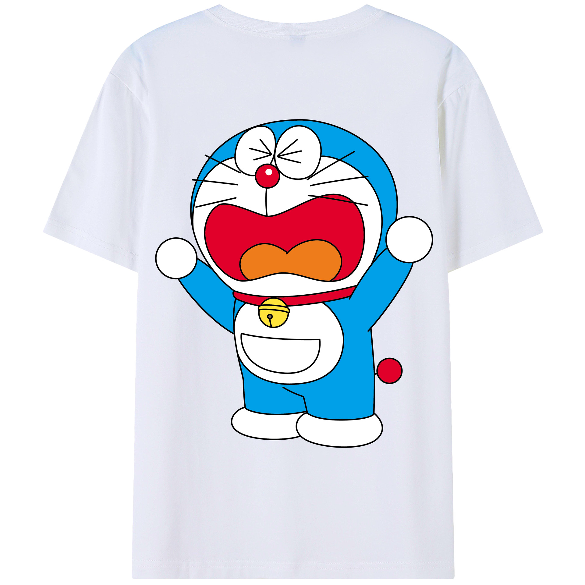 （画像用） ドラえもん Doraemon レディース半袖Tシャツ(バックプリント)