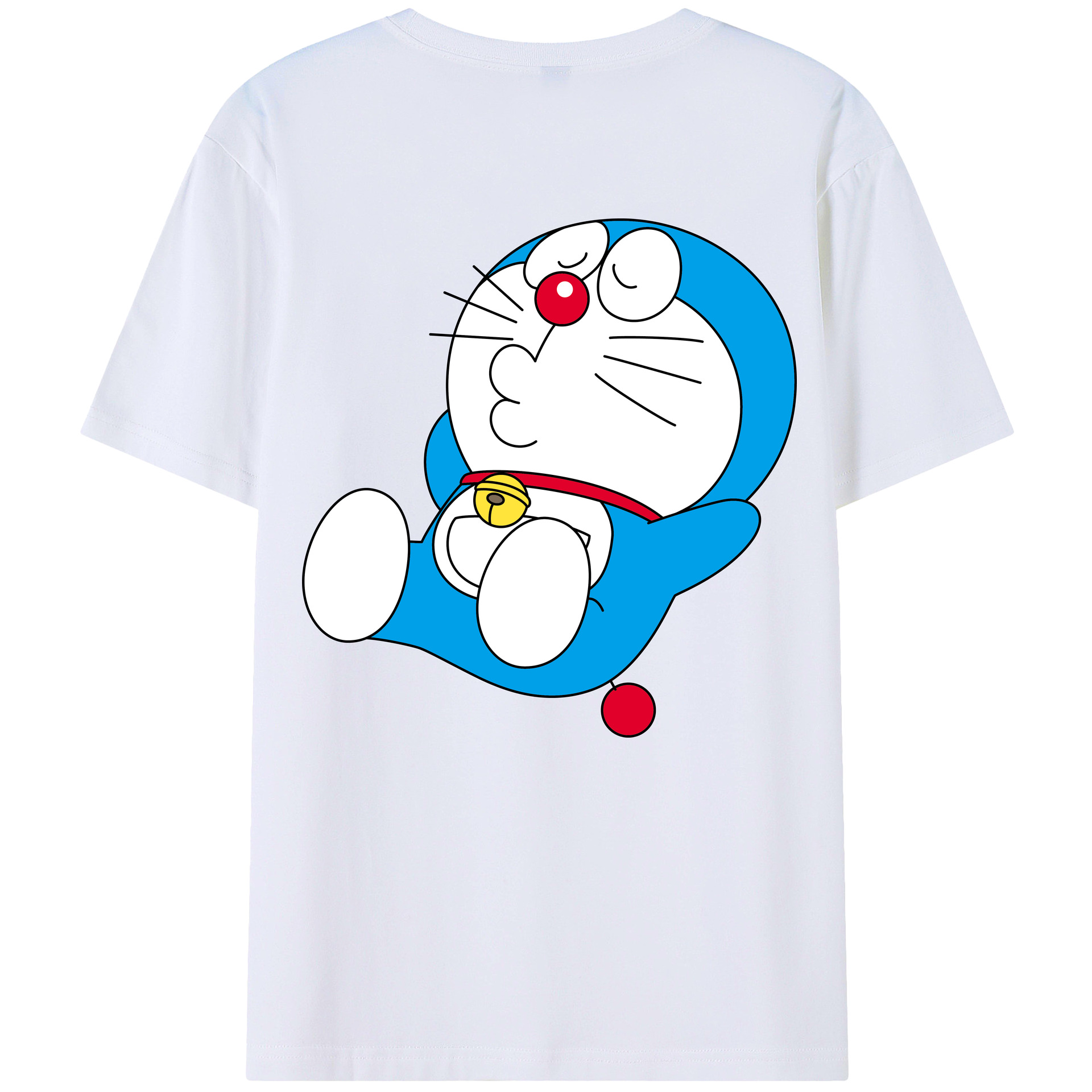 （画像用） ドラえもん Doraemon レディース半袖Tシャツ(バックプリント)