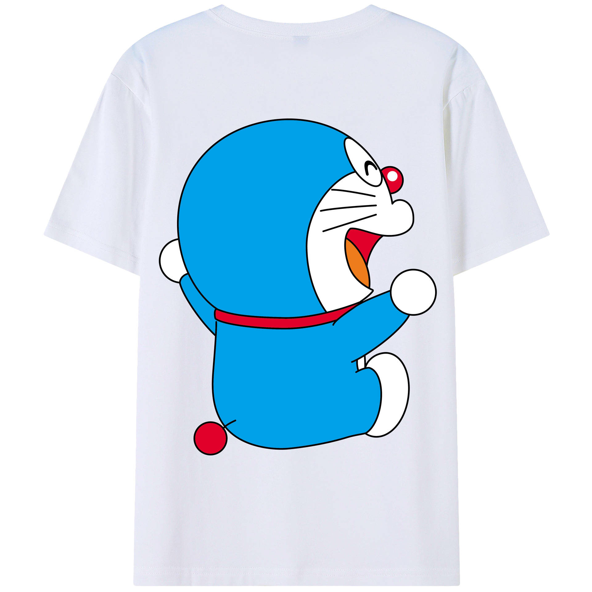 （画像用） ドラえもん Doraemon レディース半袖Tシャツ(バックプリント)