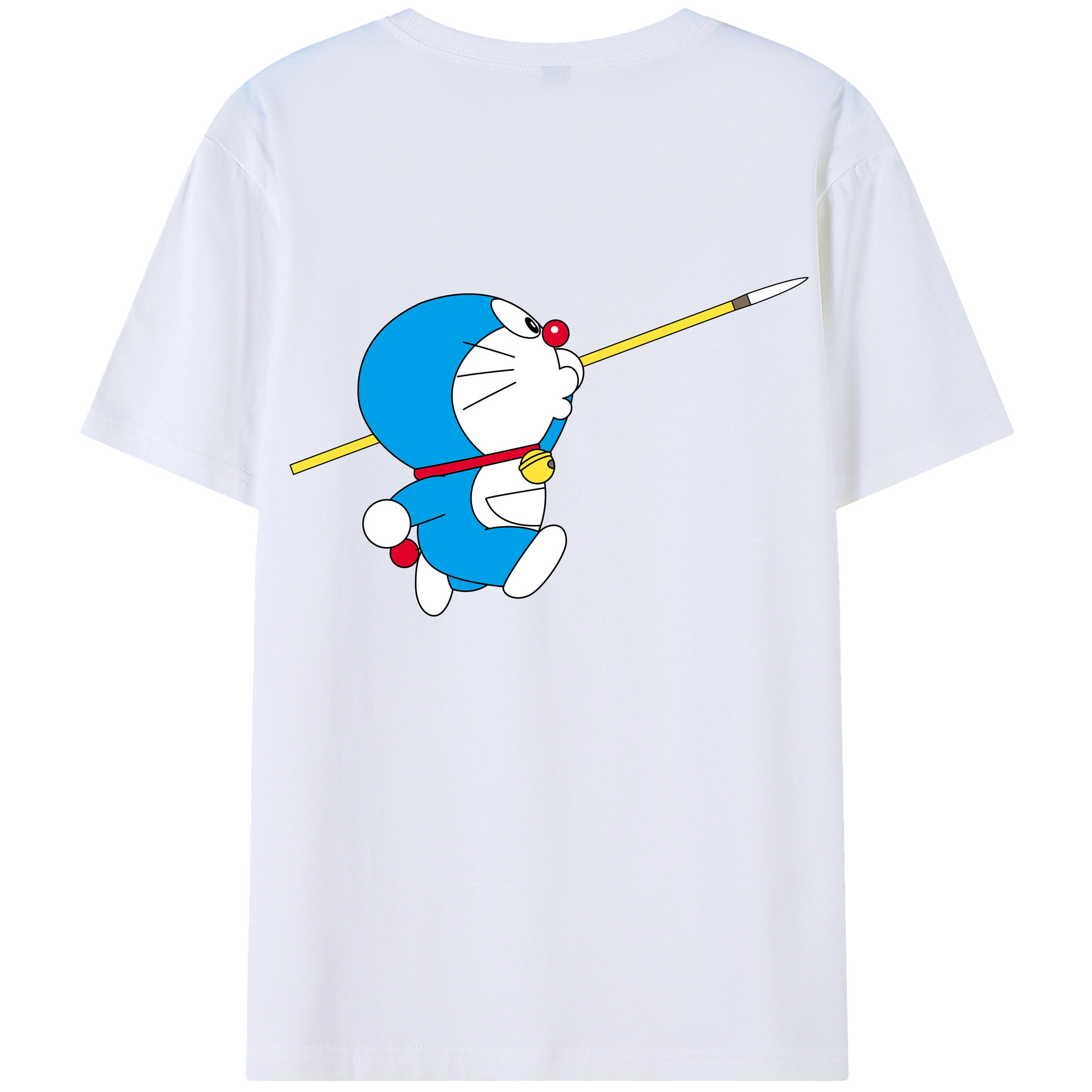 （画像用） ドラえもん Doraemon レディース半袖Tシャツ(バックプリント)