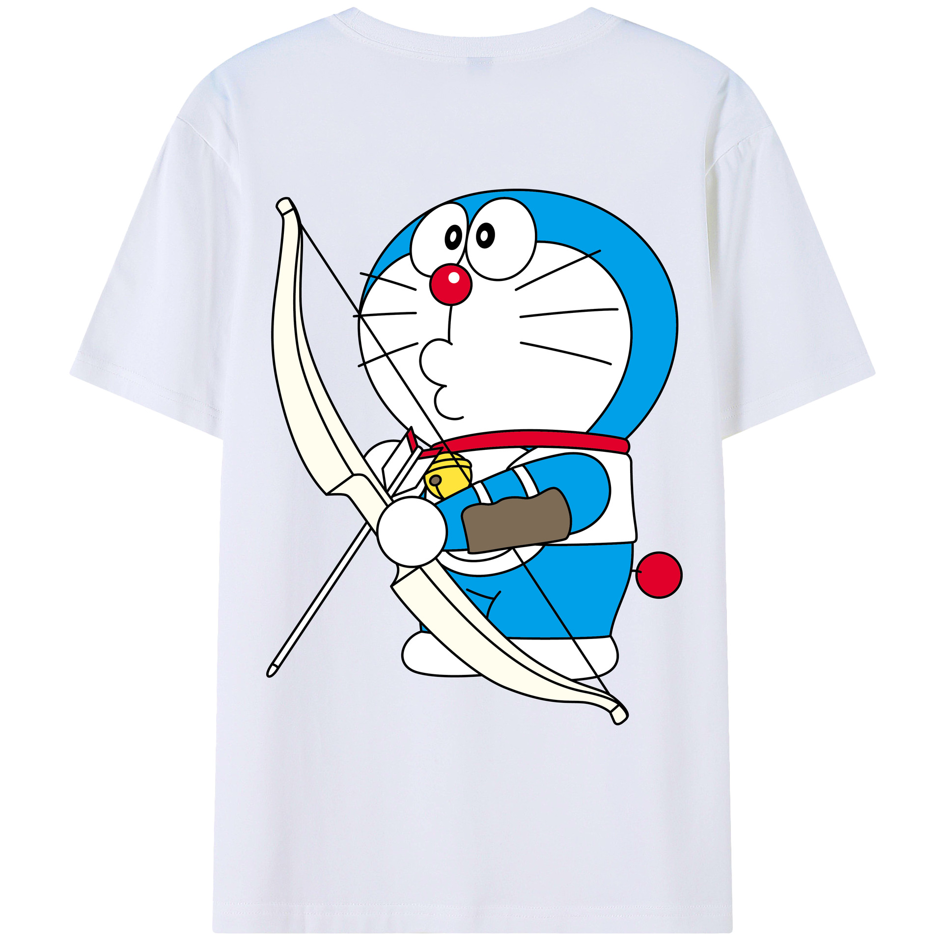 （画像用） ドラえもん Doraemon レディース半袖Tシャツ(バックプリント)