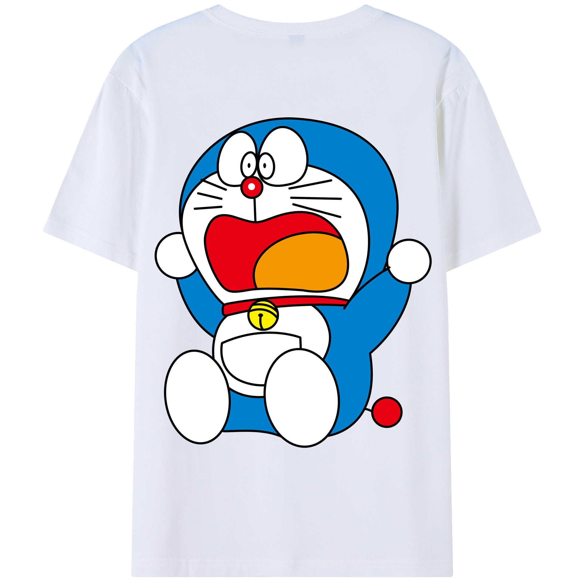 （画像用） ドラえもん Doraemon レディース半袖Tシャツ(バックプリント)