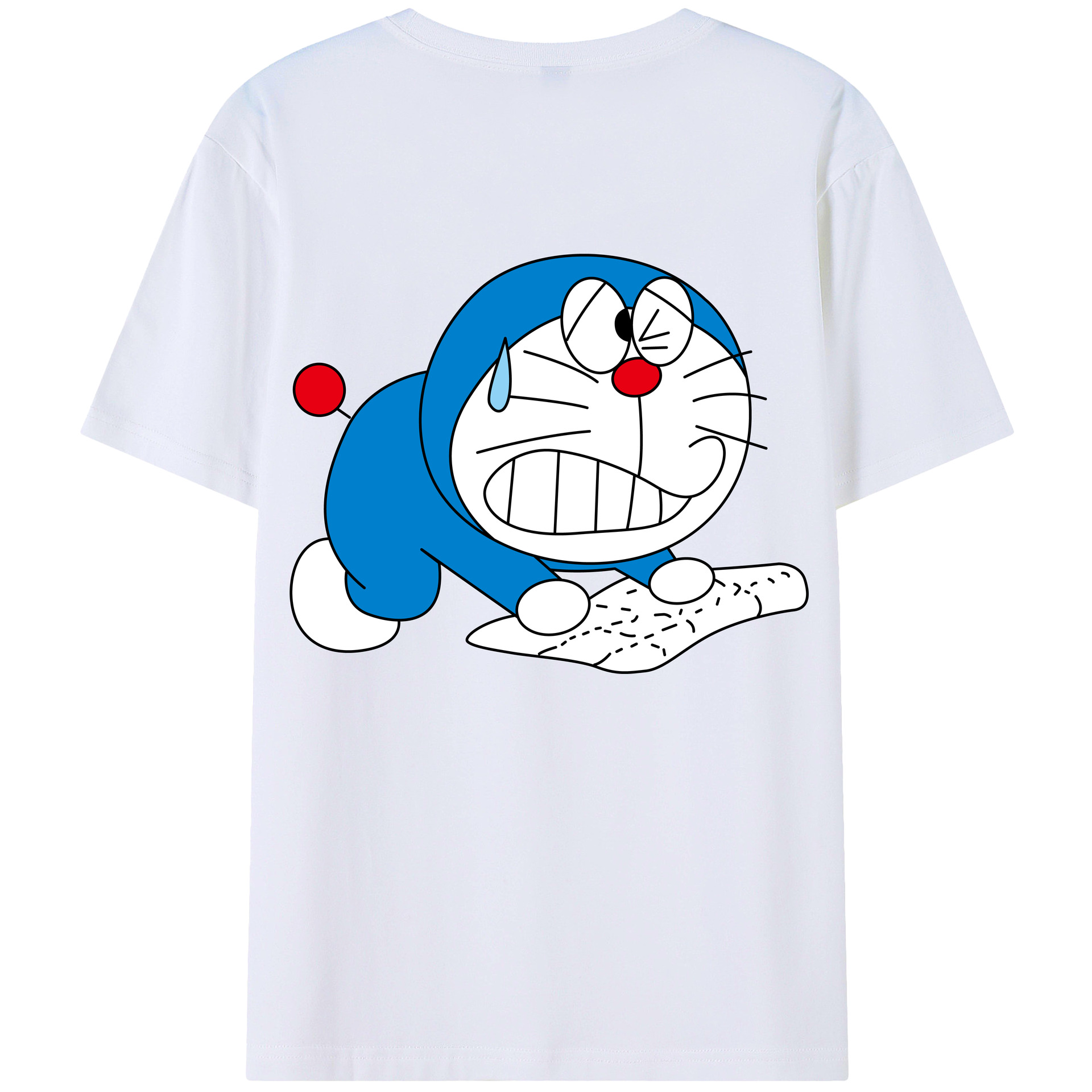 （画像用） ドラえもん Doraemon レディース半袖Tシャツ(バックプリント)
