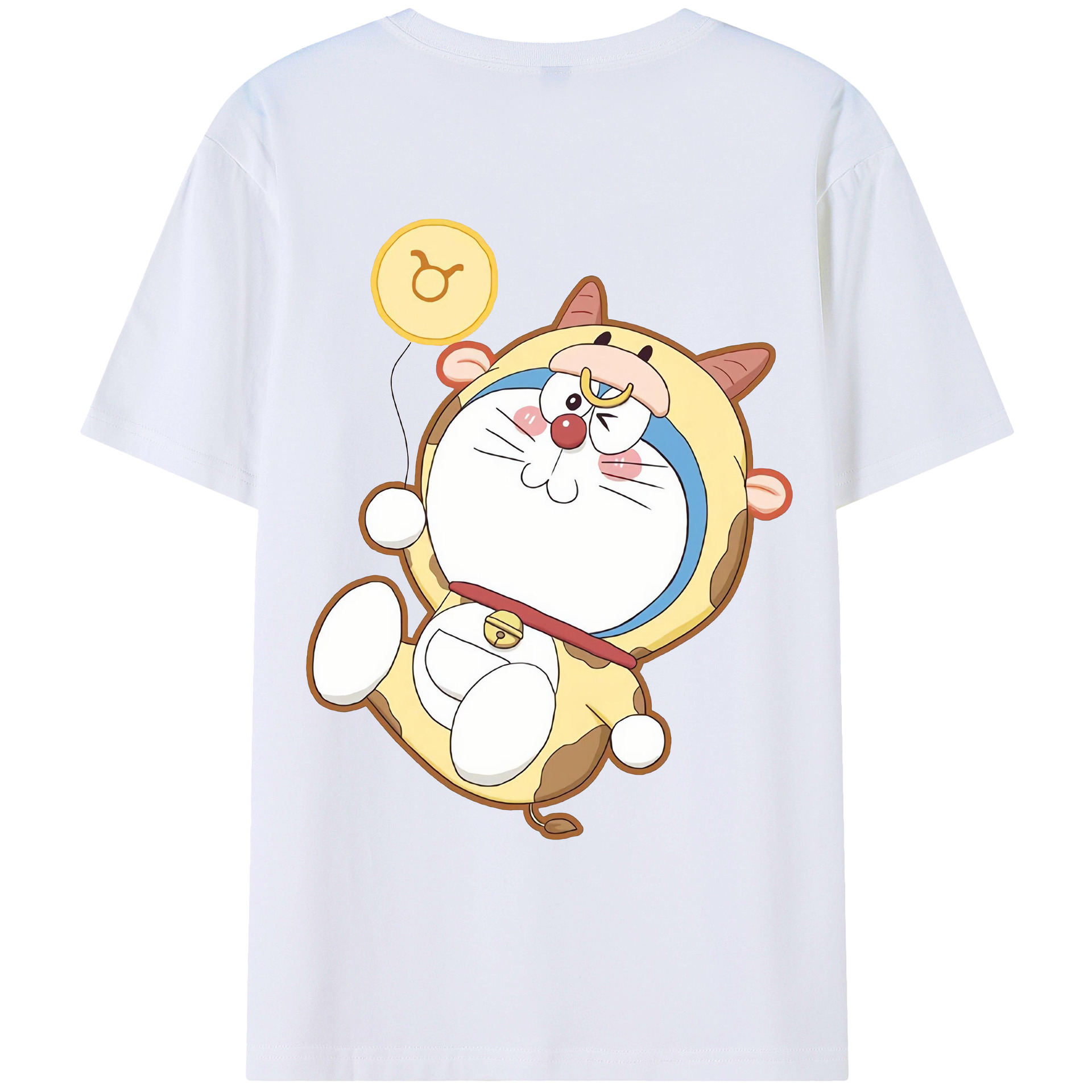 （画像用） ドラえもん Doraemon レディース半袖Tシャツ(バックプリント)