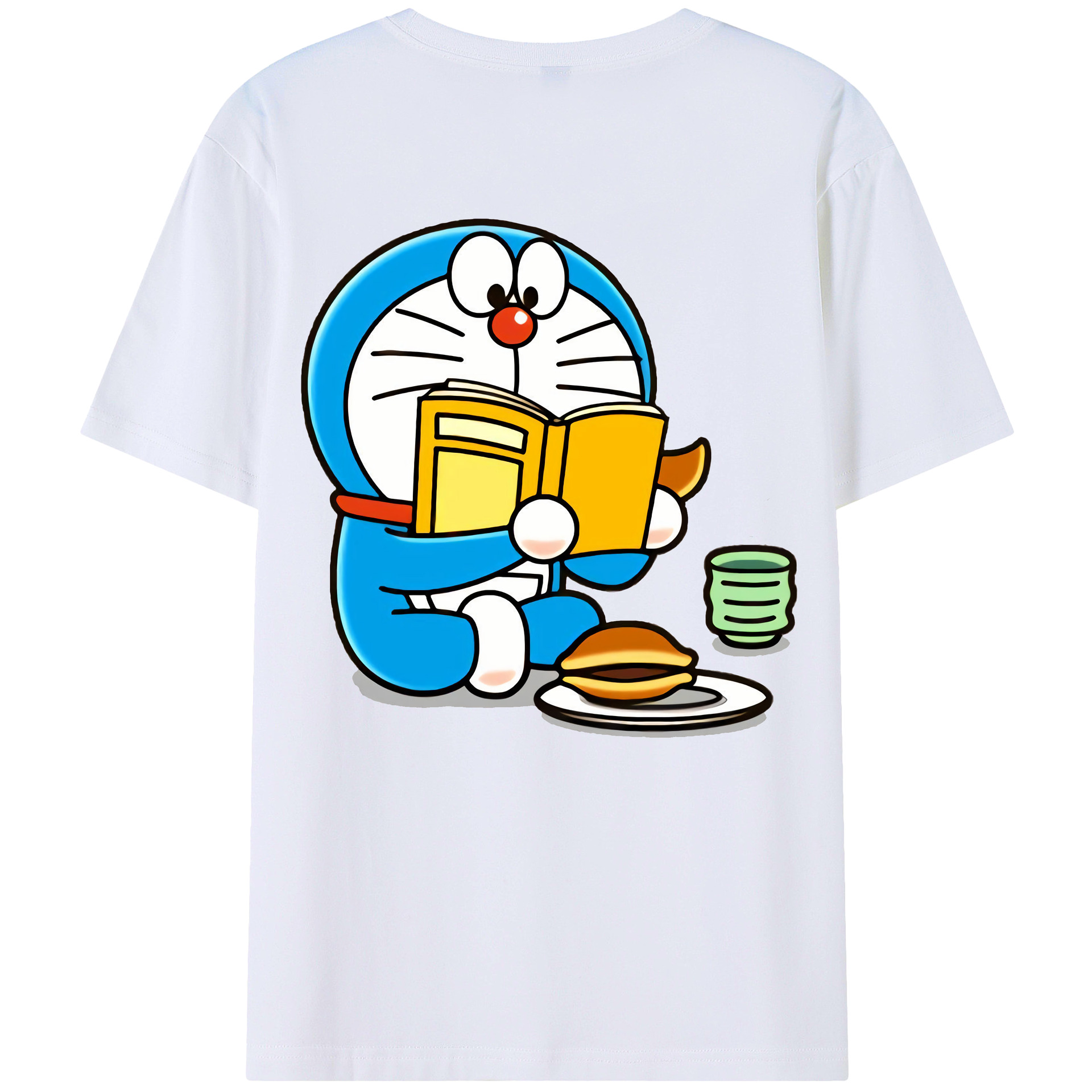 （画像用） ドラえもん Doraemon レディース半袖Tシャツ(バックプリント)