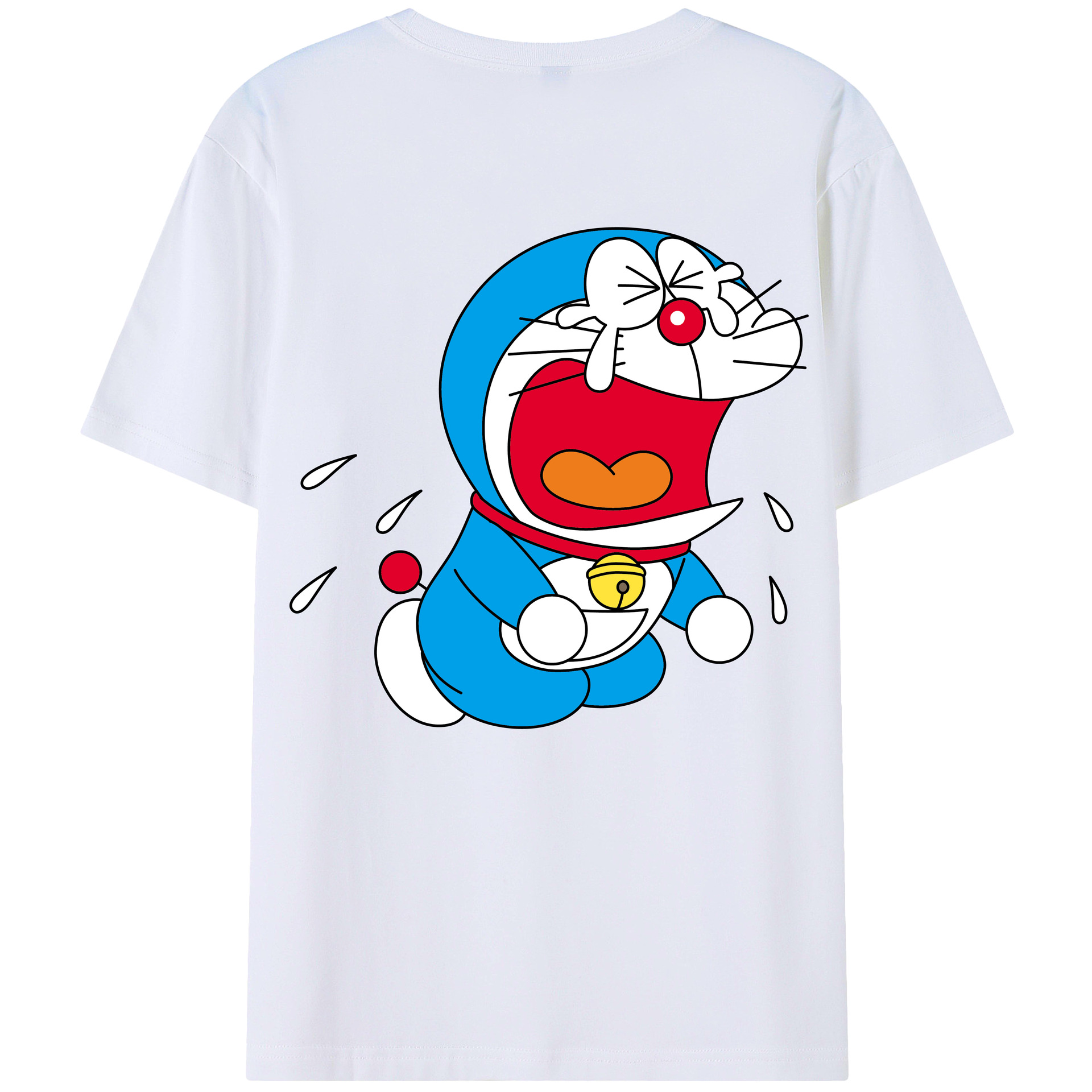 （画像用） ドラえもん Doraemon レディース半袖Tシャツ(バックプリント)