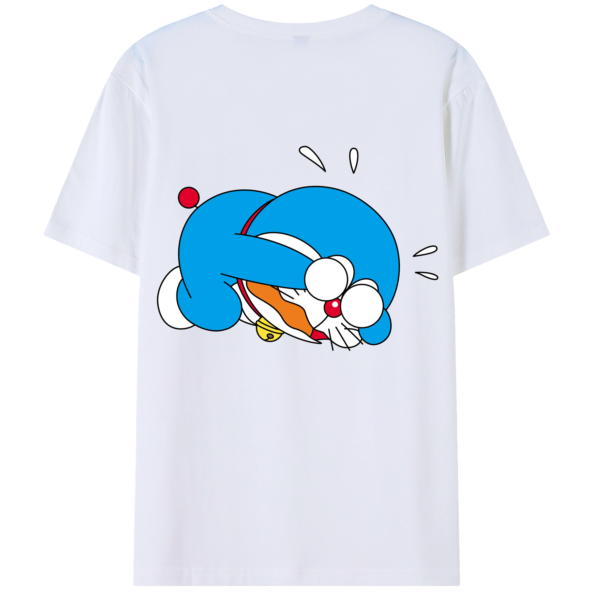 （画像用） ドラえもん Doraemon レディース半袖Tシャツ(バックプリント)