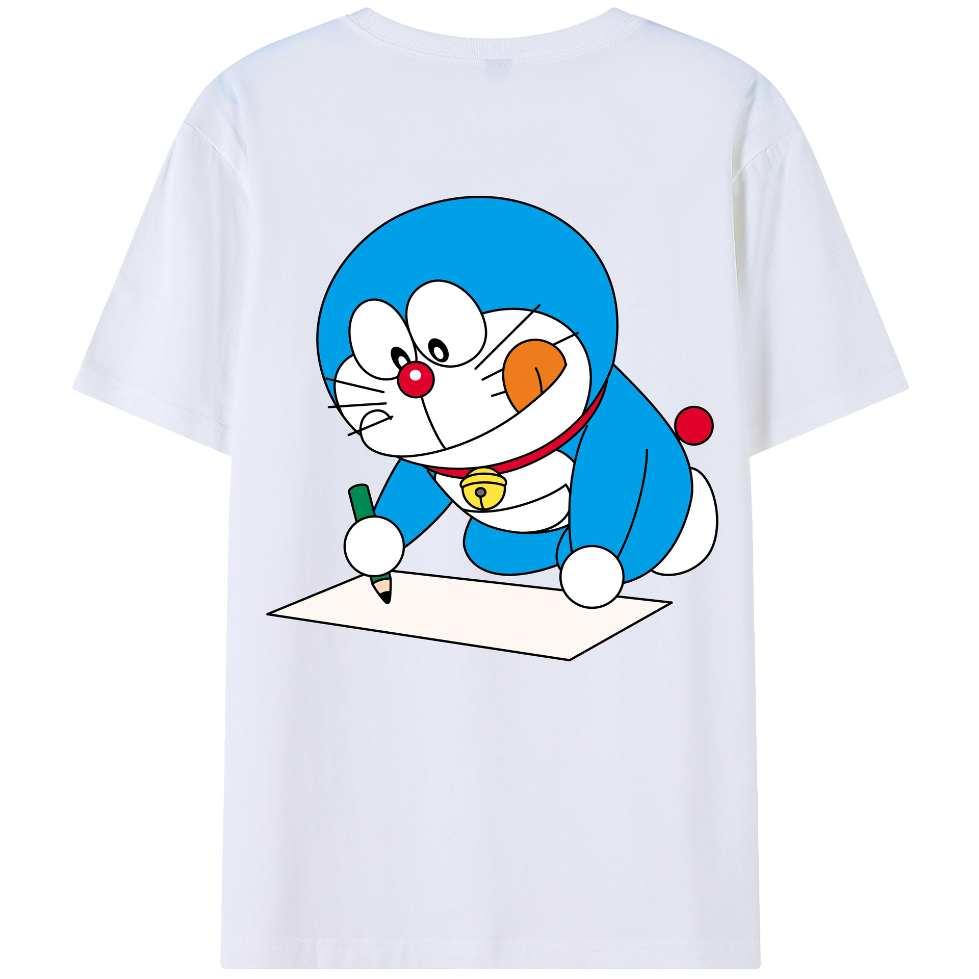 （画像用） ドラえもん Doraemon レディース半袖Tシャツ(バックプリント)