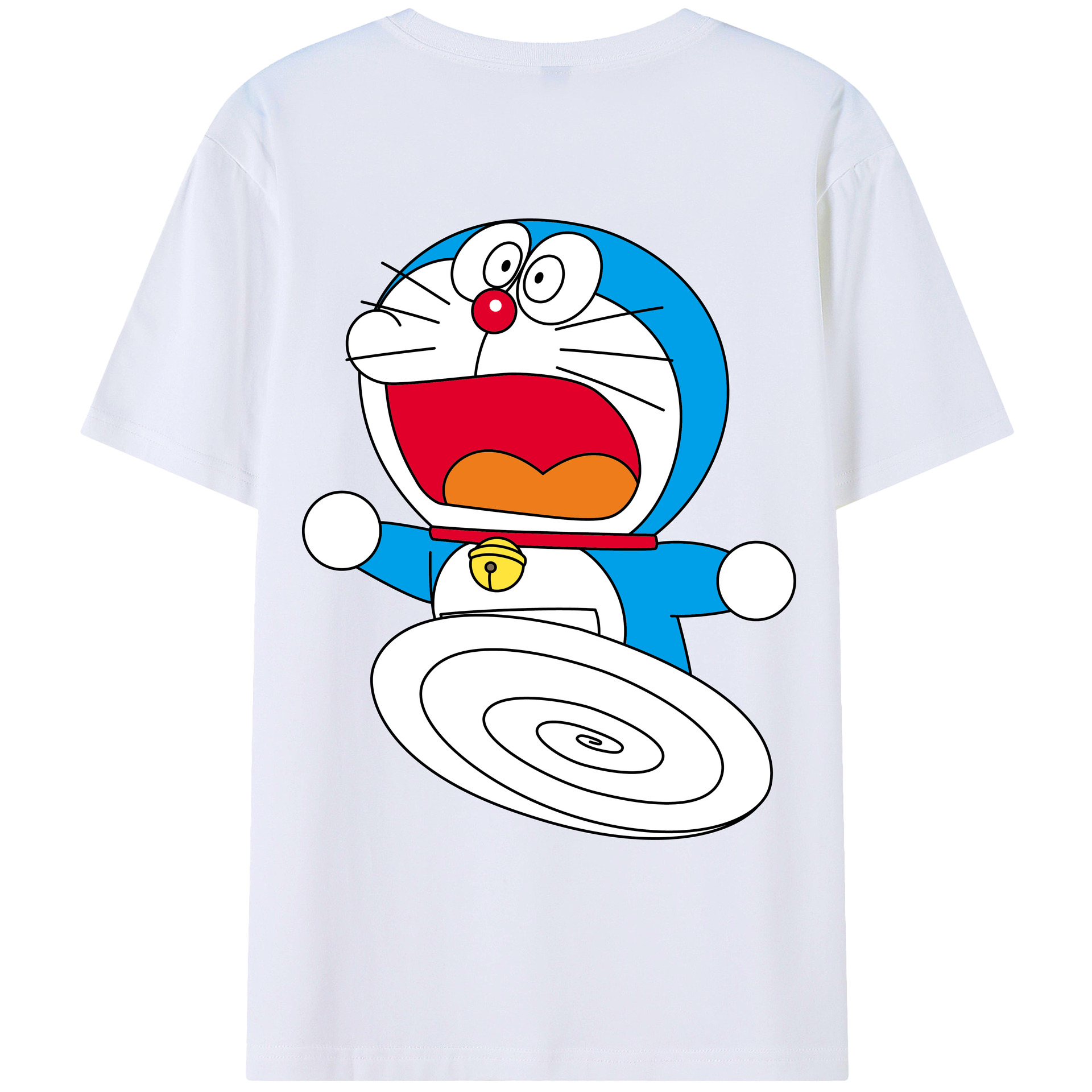 （画像用） ドラえもん Doraemon レディース半袖Tシャツ(バックプリント)