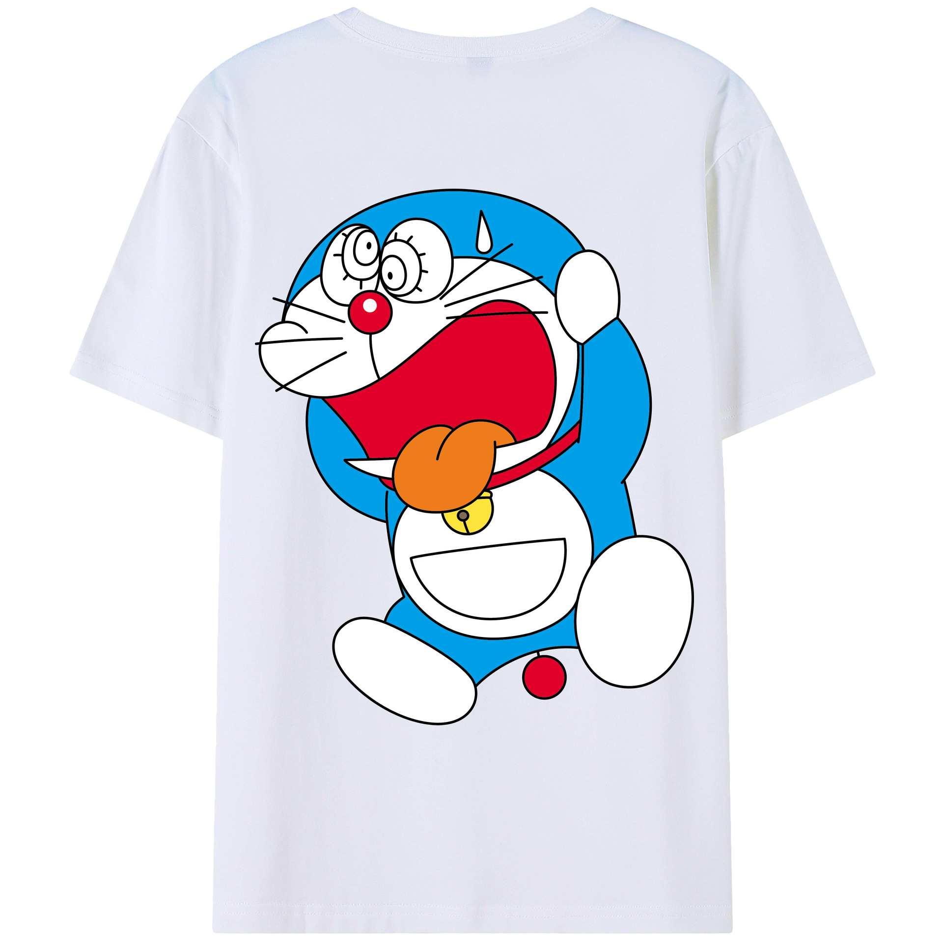 （画像用） ドラえもん Doraemon レディース半袖Tシャツ(バックプリント)