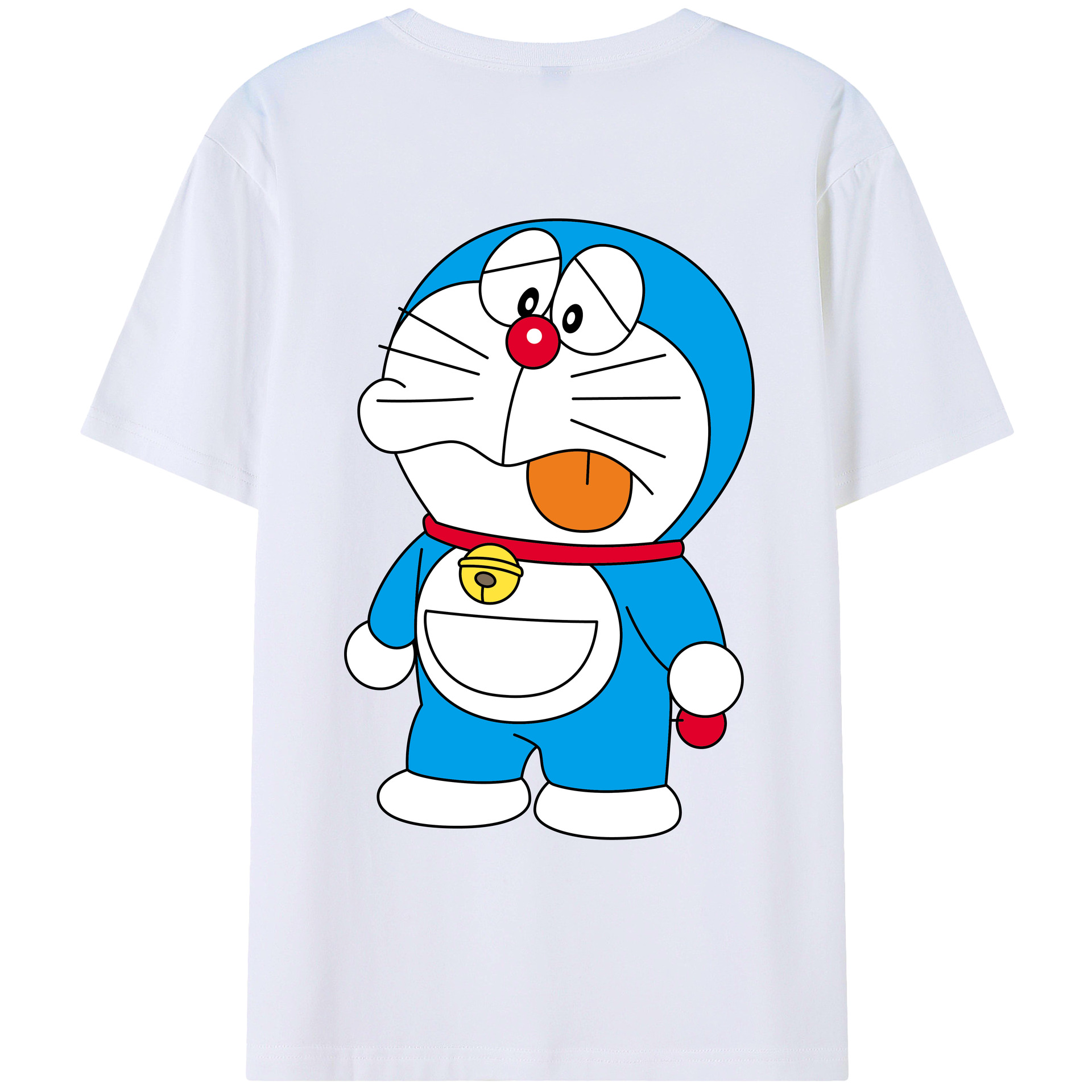 （画像用） ドラえもん Doraemon レディース半袖Tシャツ(バックプリント)