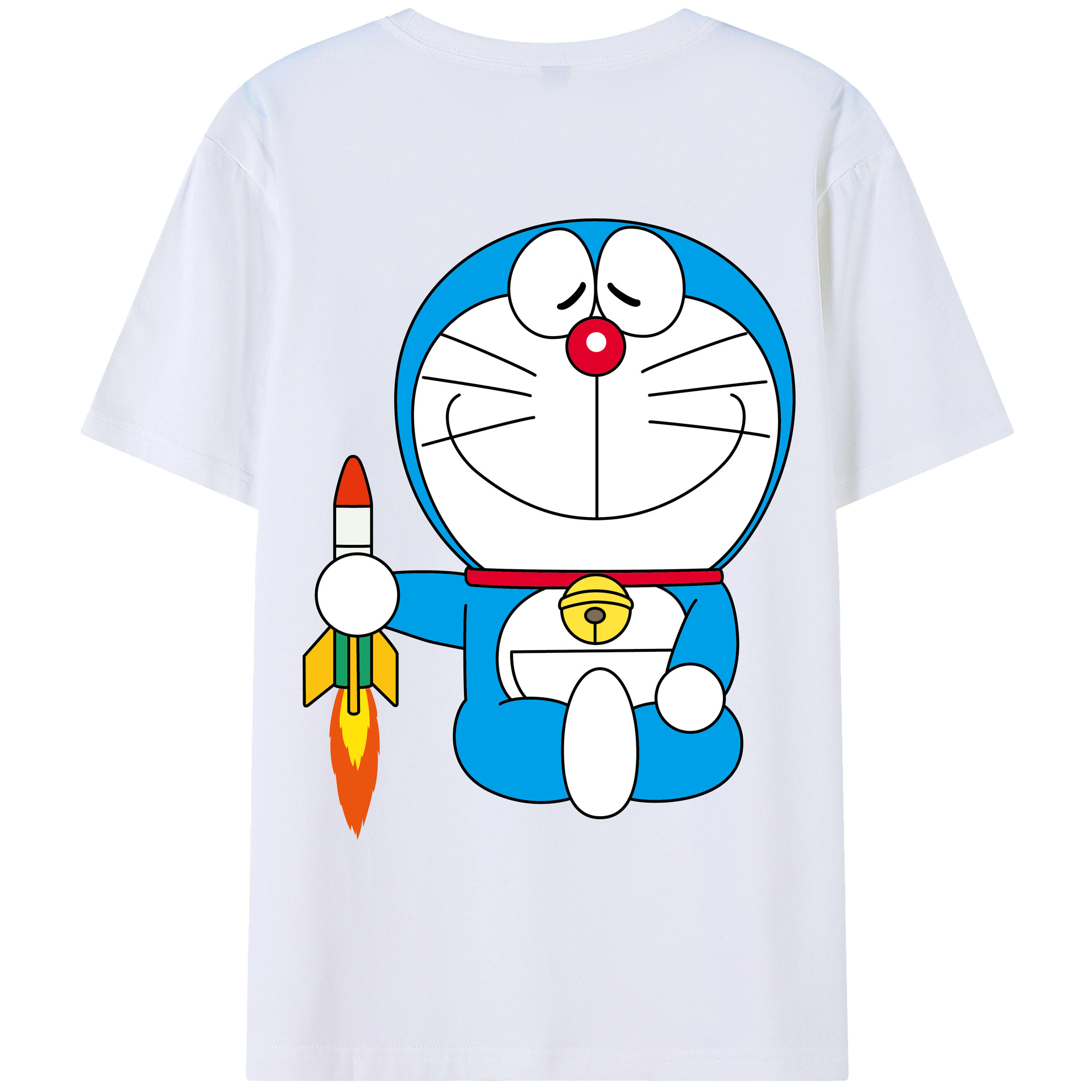 （画像用） ドラえもん Doraemon レディース半袖Tシャツ(バックプリント)