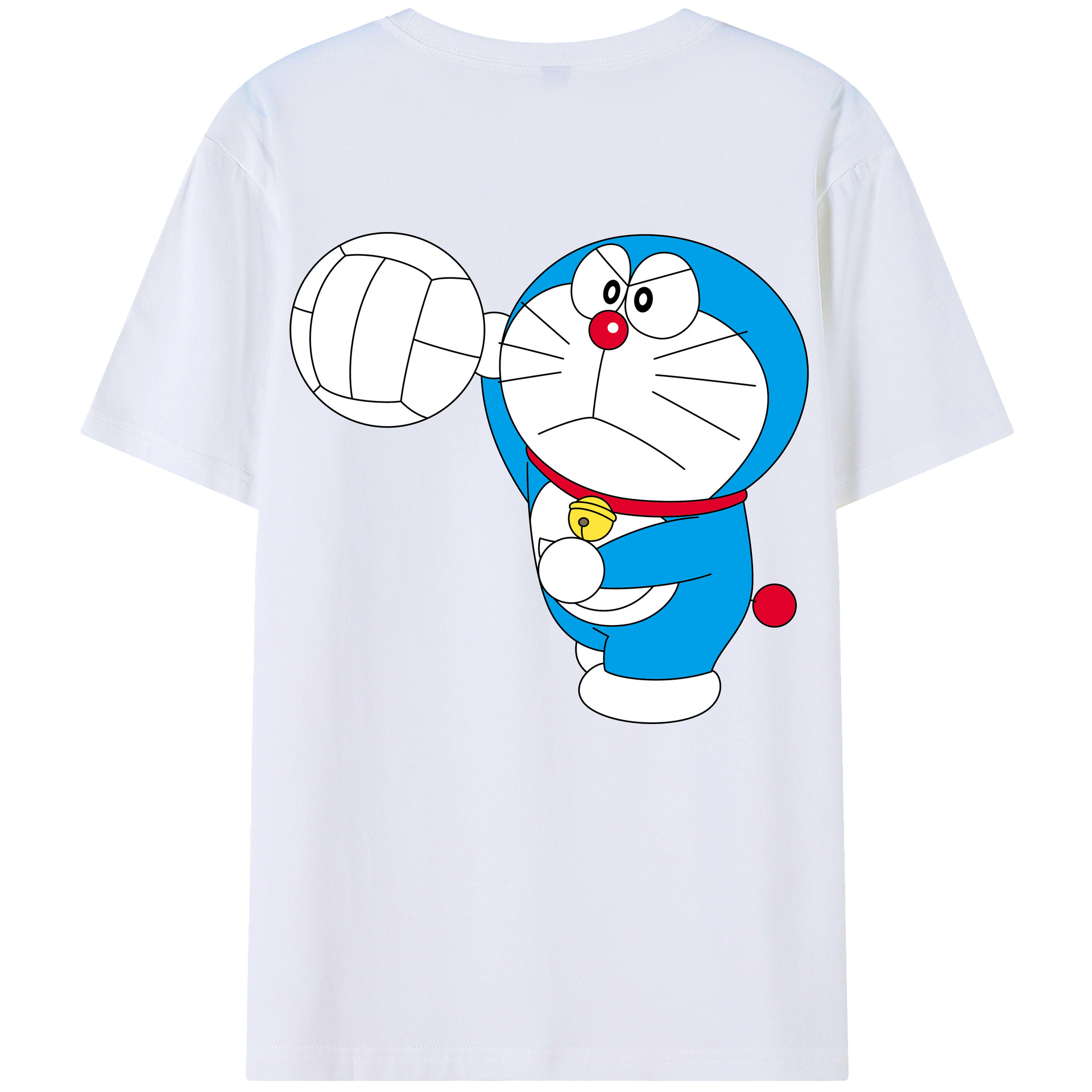 （画像用） ドラえもん Doraemon レディース半袖Tシャツ(バックプリント)