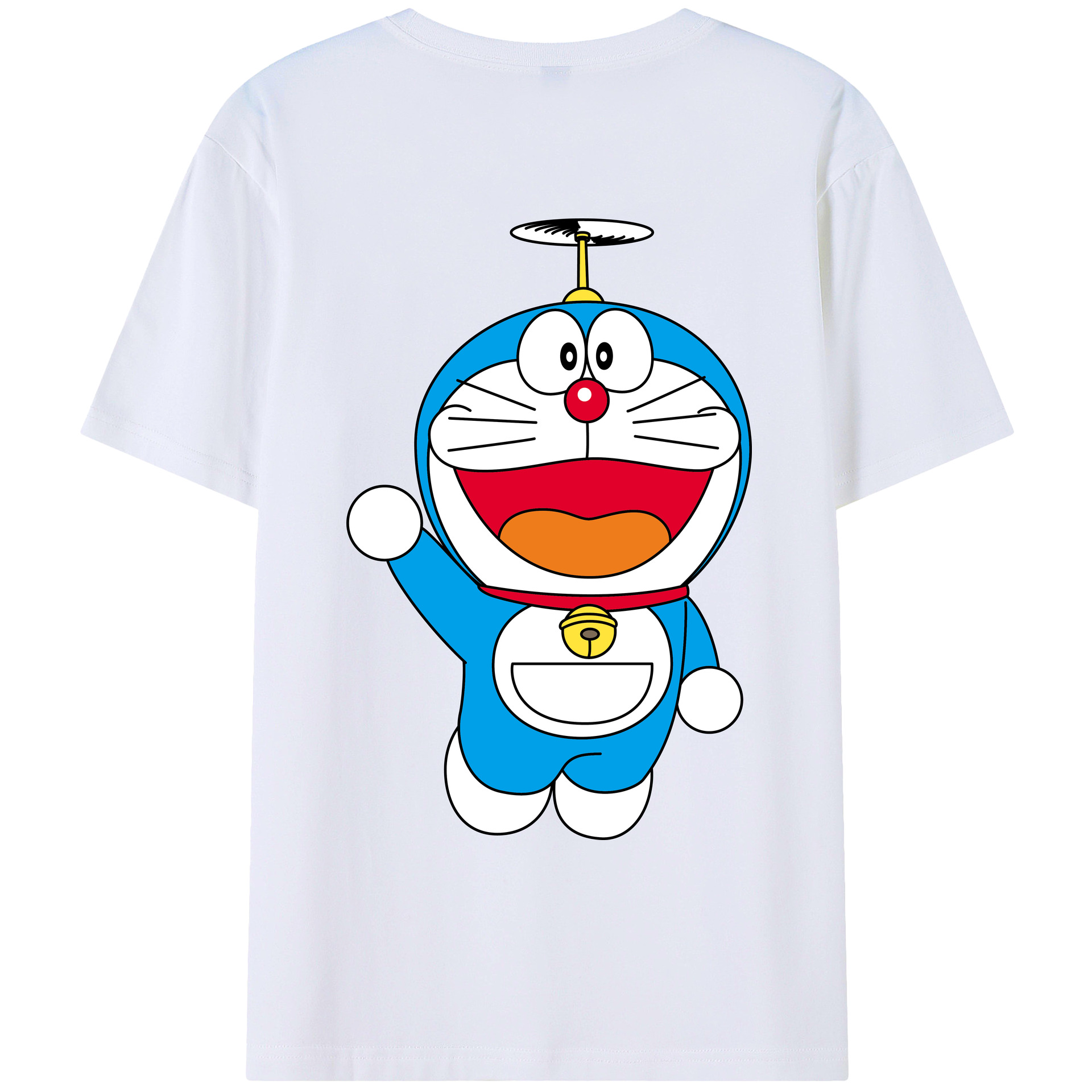 （画像用） ドラえもん Doraemon レディース半袖Tシャツ(バックプリント)
