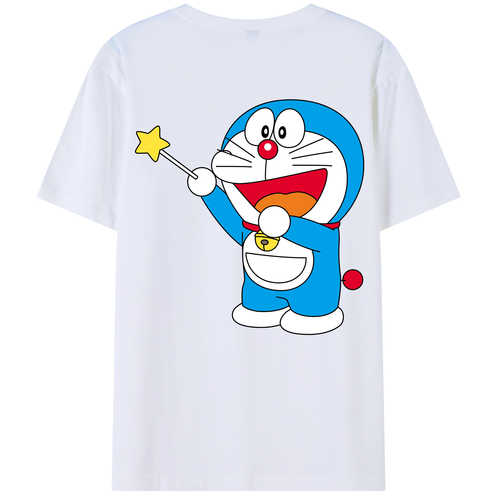 （画像用） ドラえもん Doraemon レディース半袖Tシャツ(バックプリント)