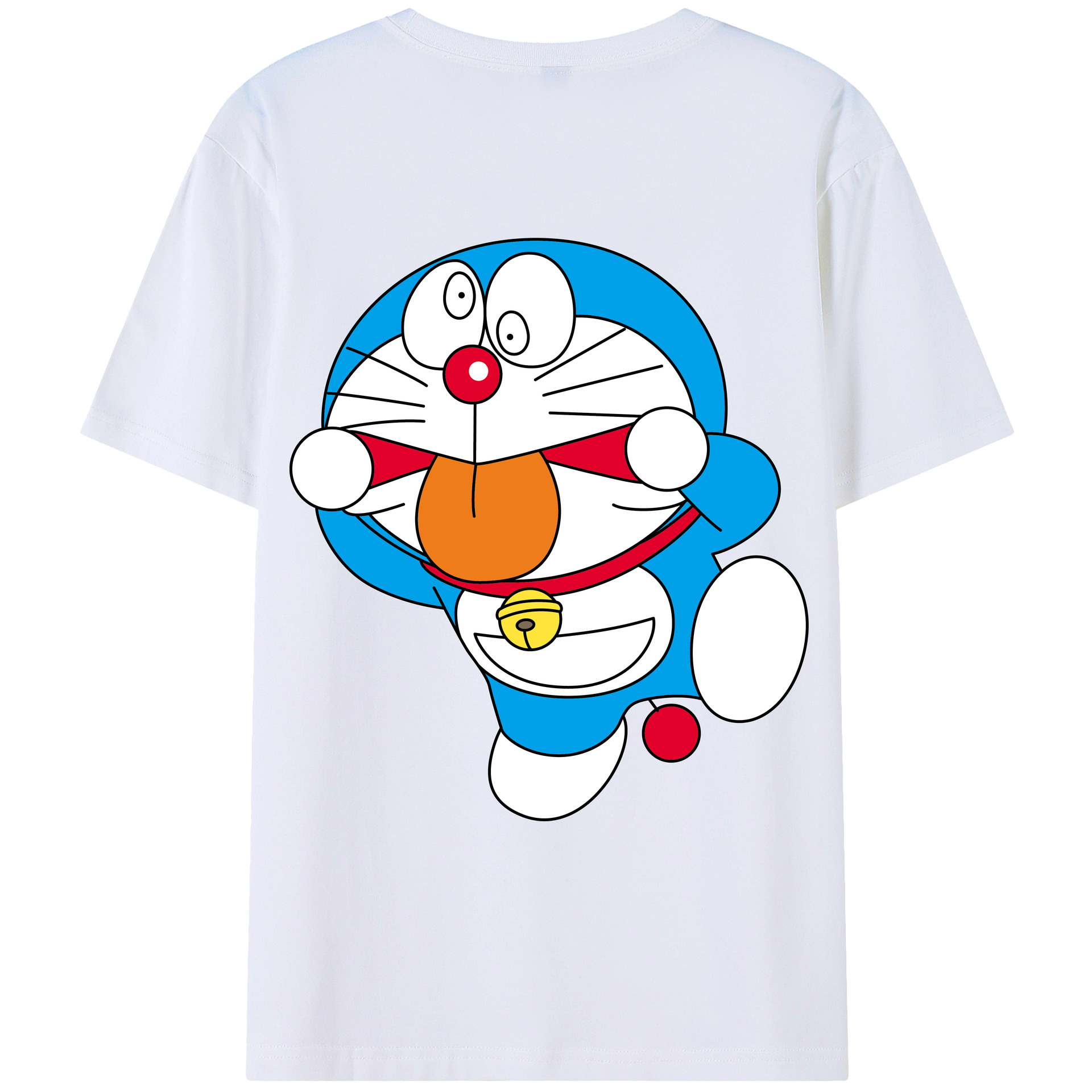 （画像用） ドラえもん Doraemon レディース半袖Tシャツ(バックプリント)