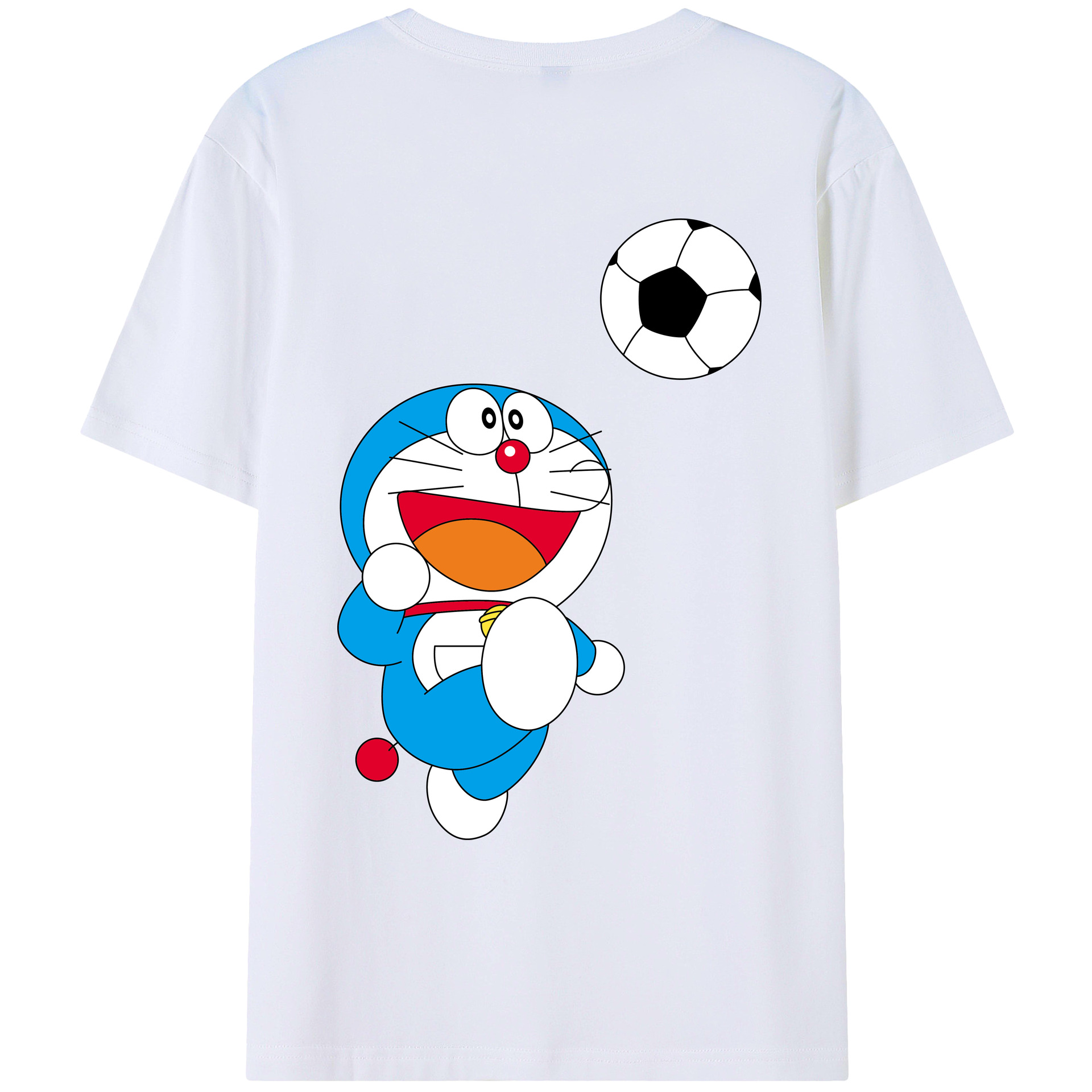（画像用） ドラえもん Doraemon レディース半袖Tシャツ(バックプリント)