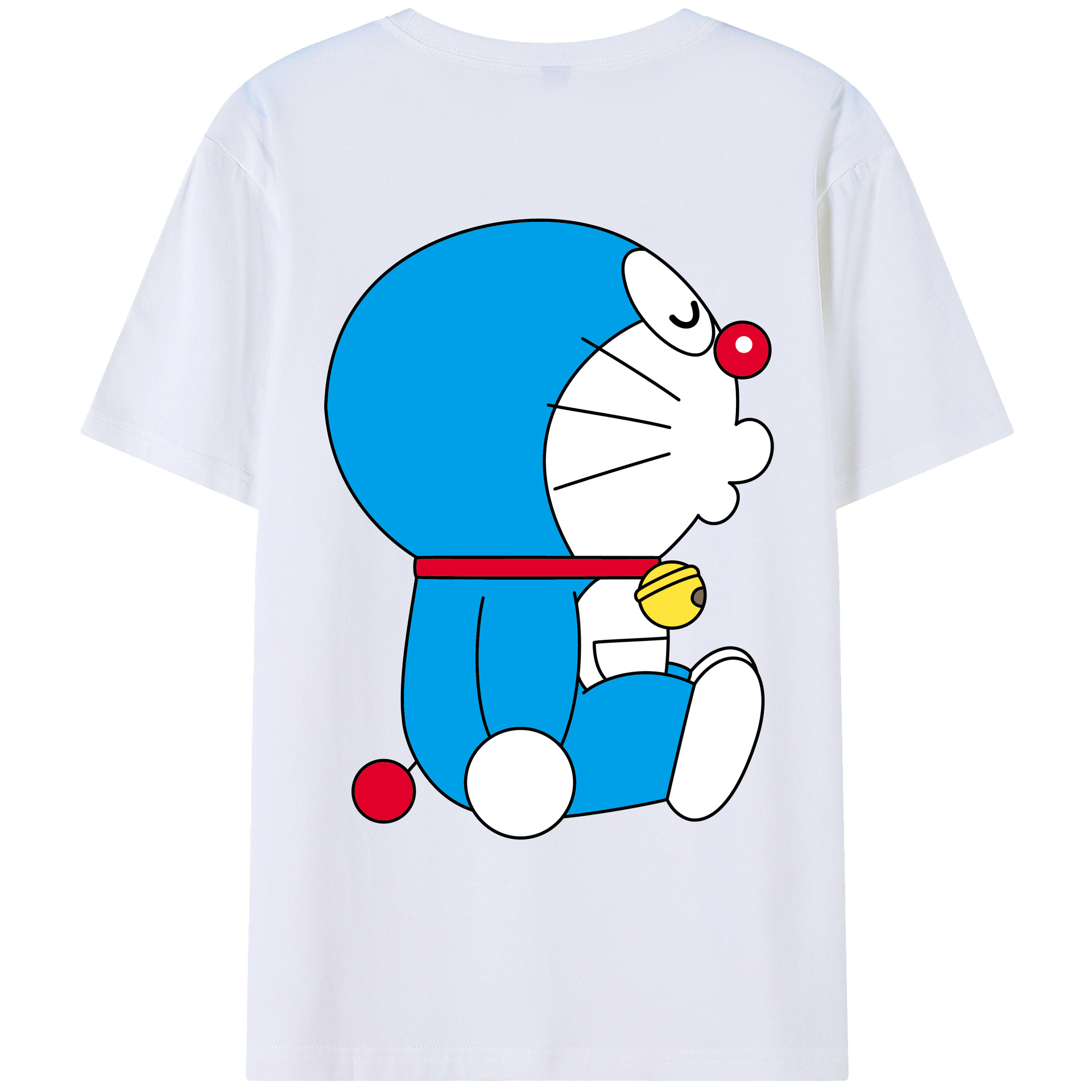 （画像用） ドラえもん Doraemon レディース半袖Tシャツ(バックプリント)