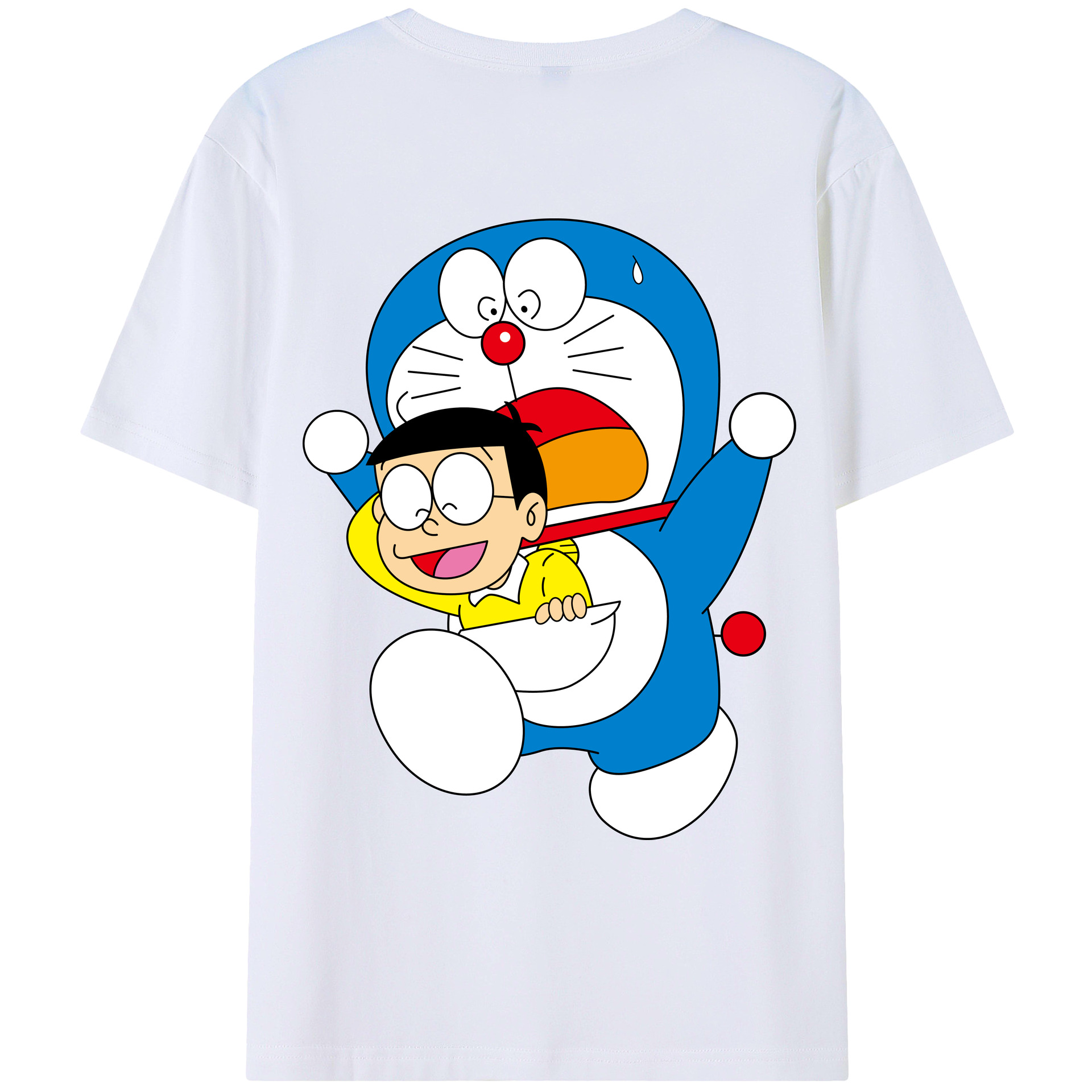 （画像用） ドラえもん Doraemon レディース半袖Tシャツ(バックプリント)