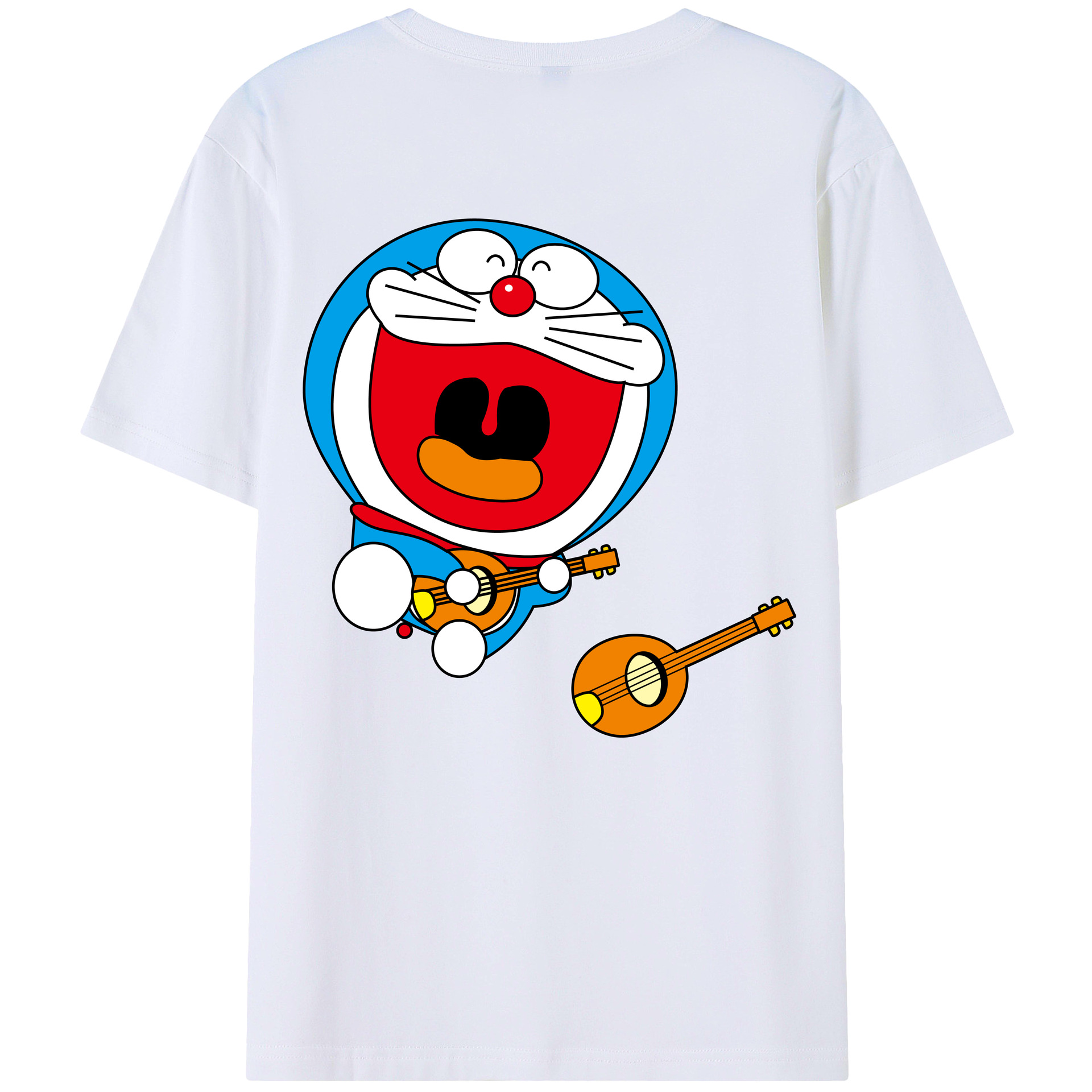 （画像用） ドラえもん Doraemon レディース半袖Tシャツ(バックプリント)