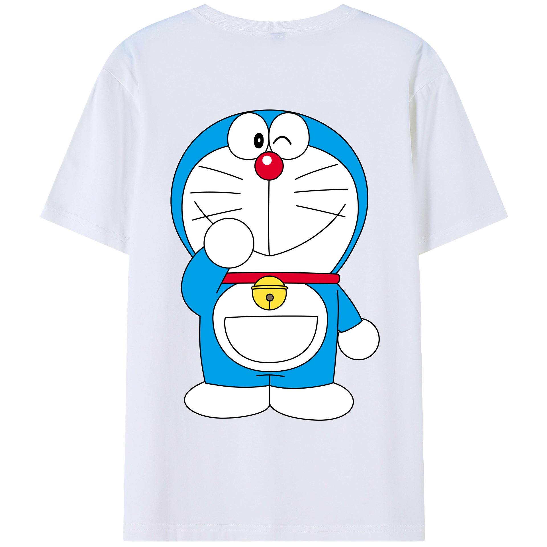 （画像用） ドラえもん Doraemon レディース半袖Tシャツ(バックプリント)
