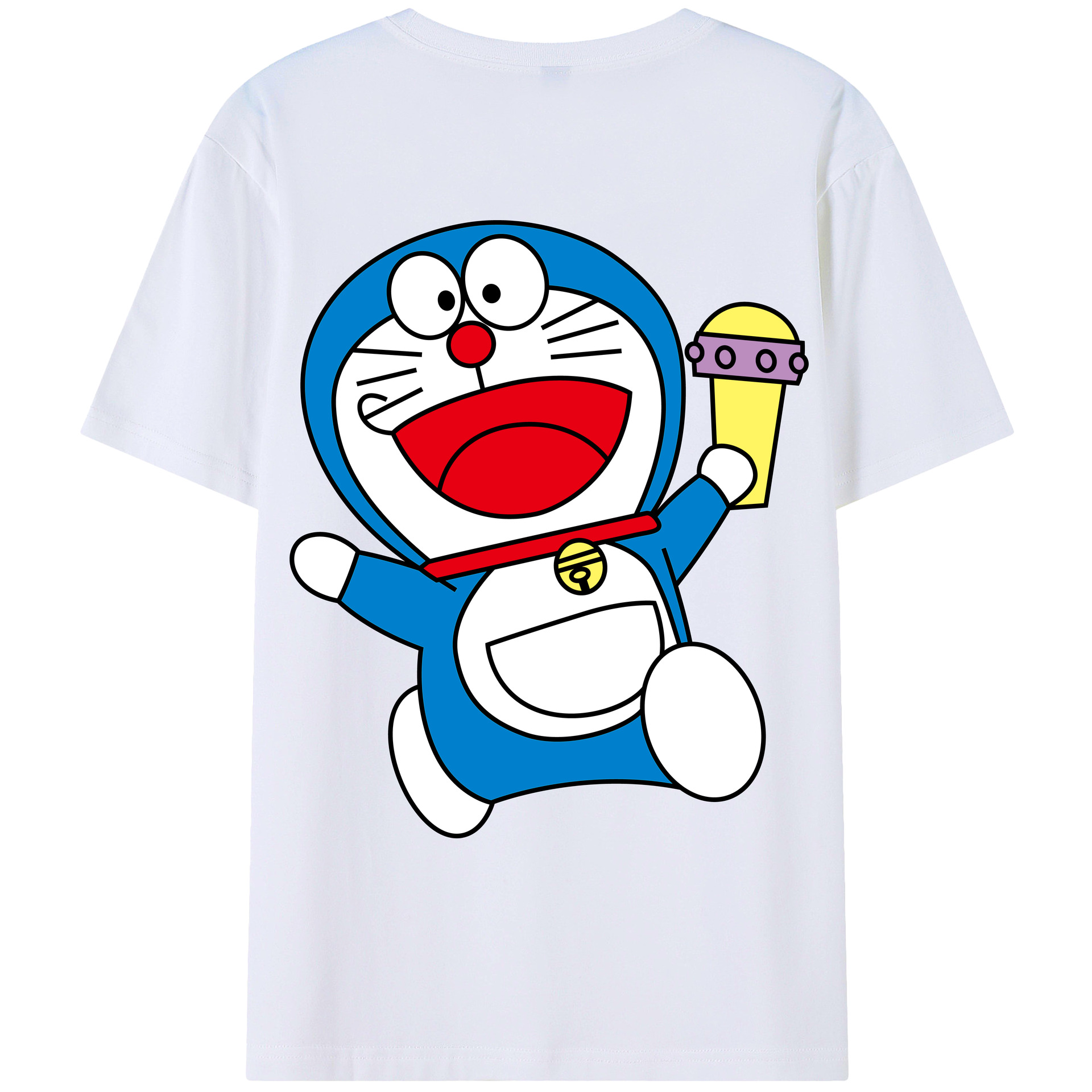 （画像用） ドラえもん Doraemon レディース半袖Tシャツ(バックプリント)